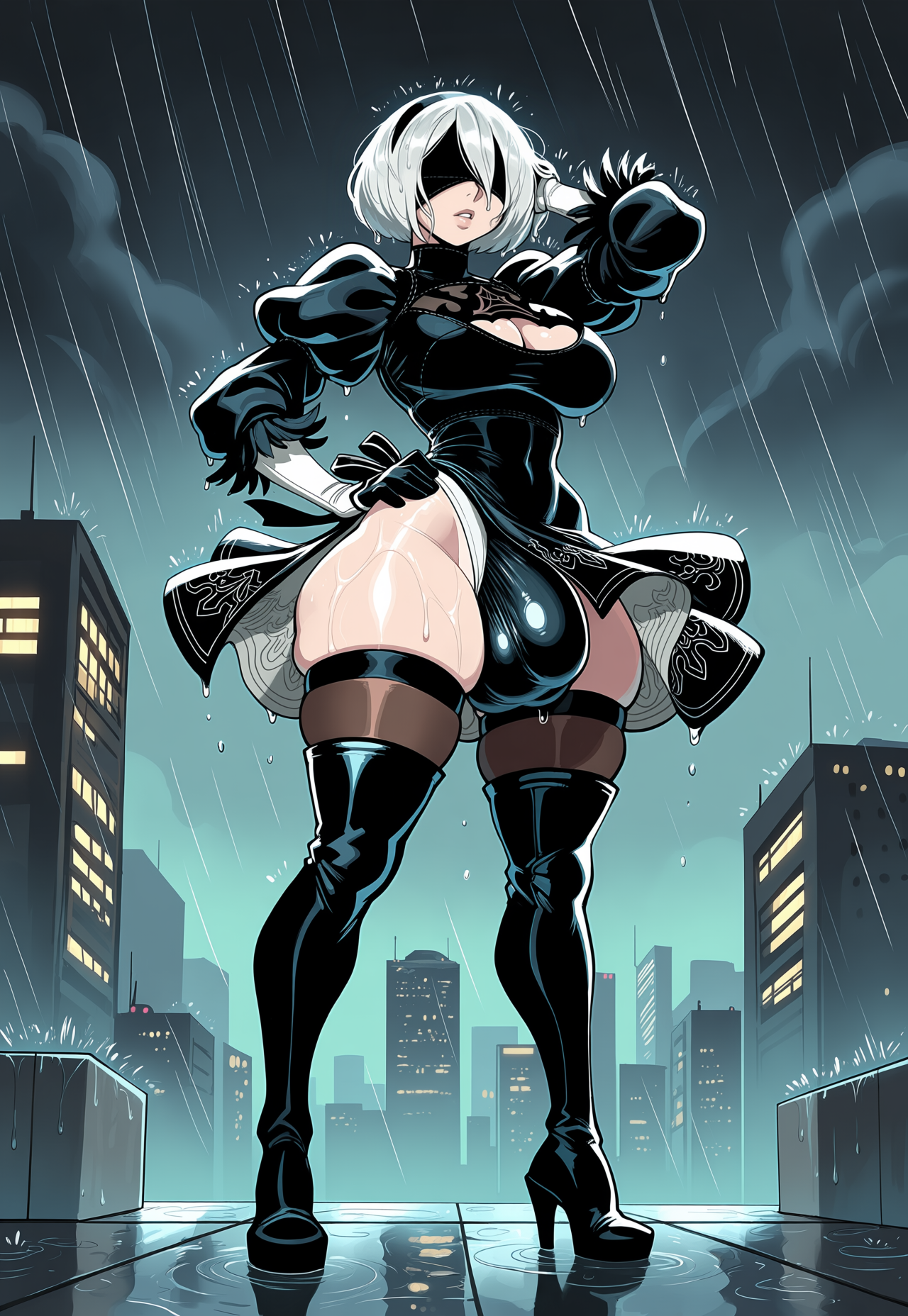 2b (Nier:Automata) Rule 34 Image