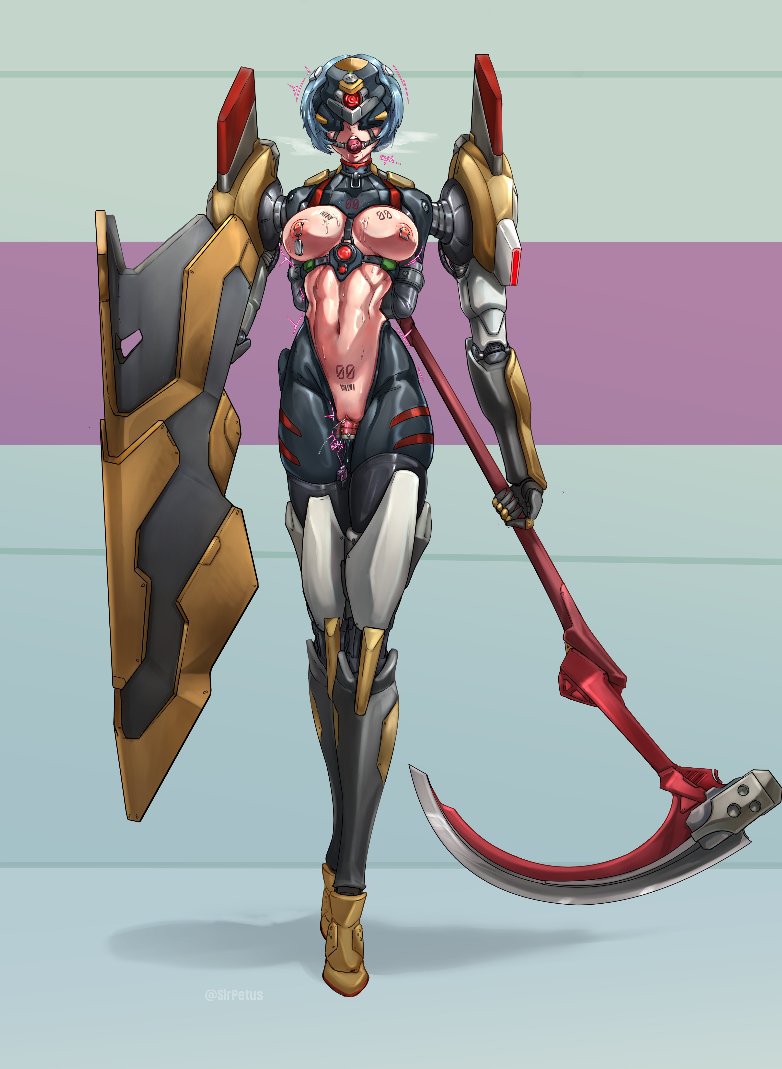 Rei Ayanami (Neon Genesis Evangelion) Rule 34 Image