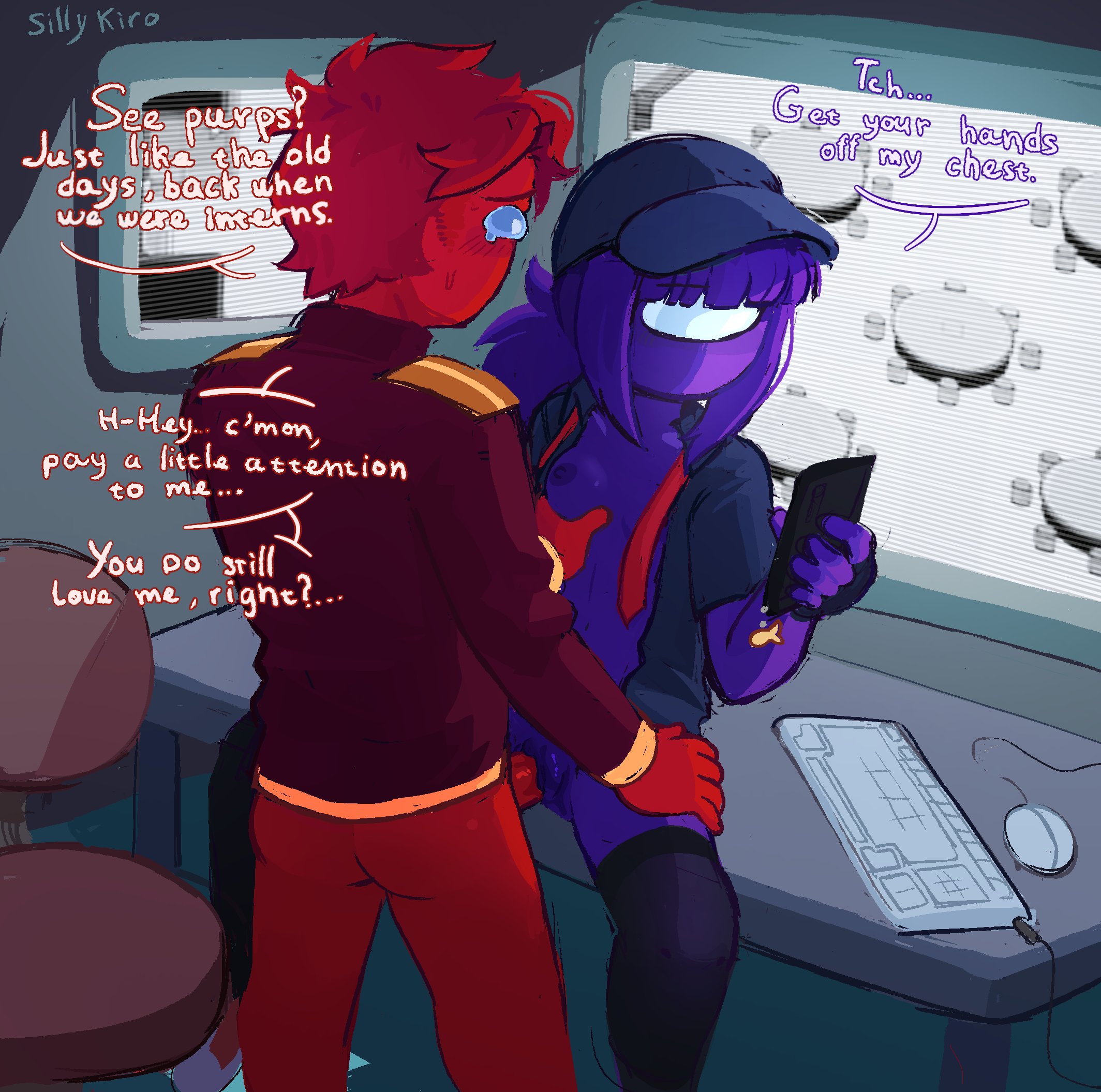 Purple (Among Us) Rule 34 Image