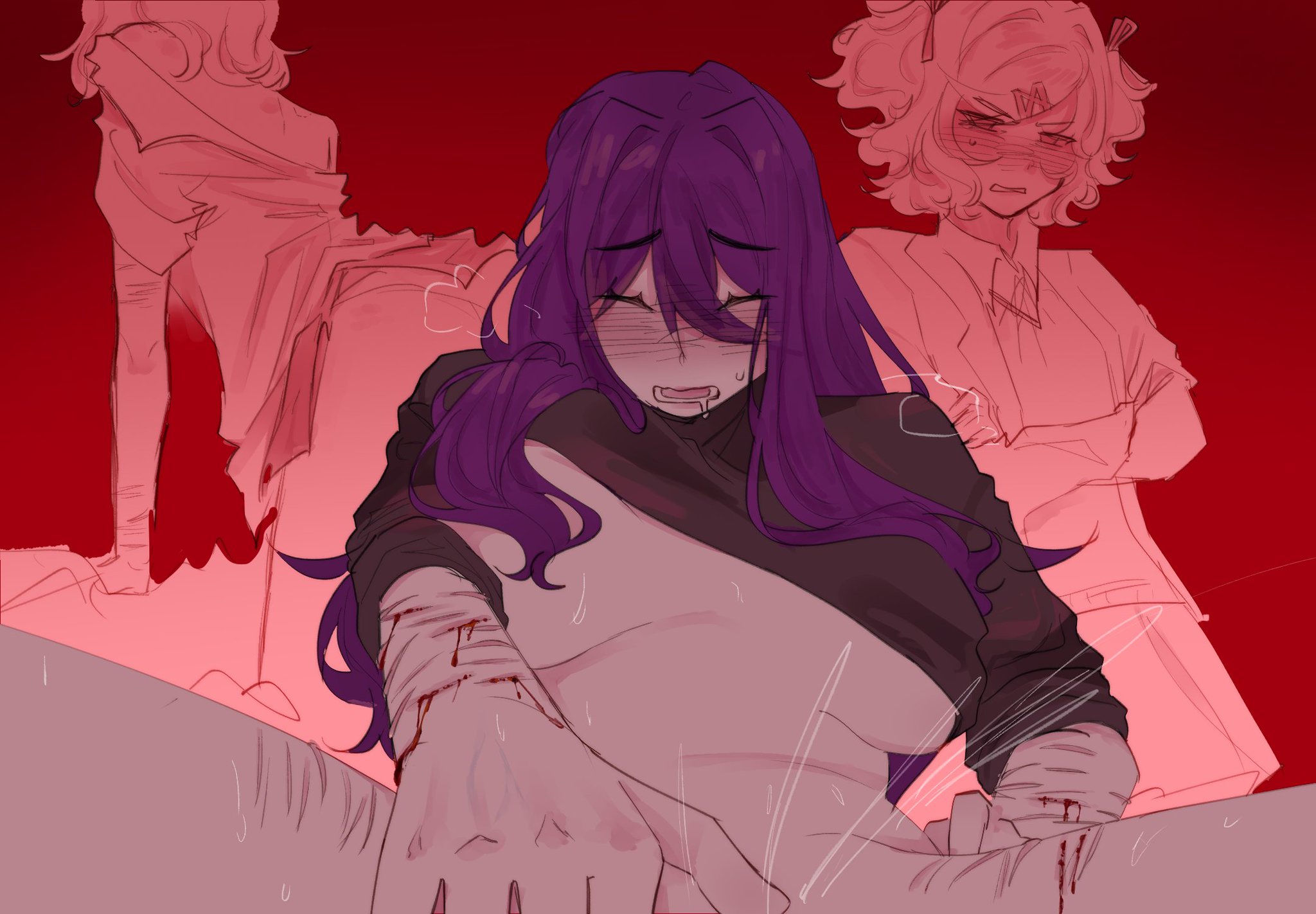Natsuki (Doki Doki Literature Club) Rule 34 Image