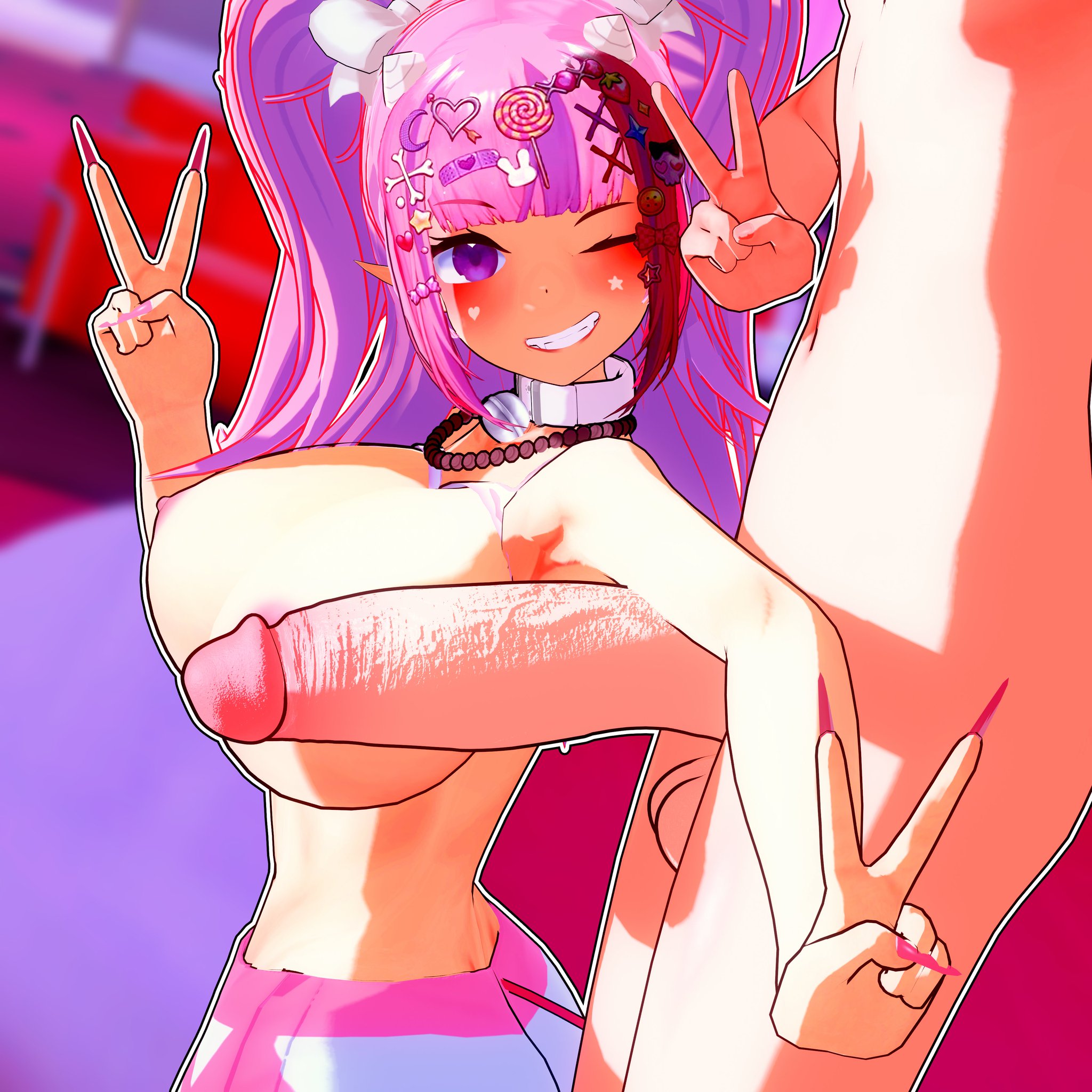 Ironmouse (Indie Virtual Youtuber) Rule 34 Image
