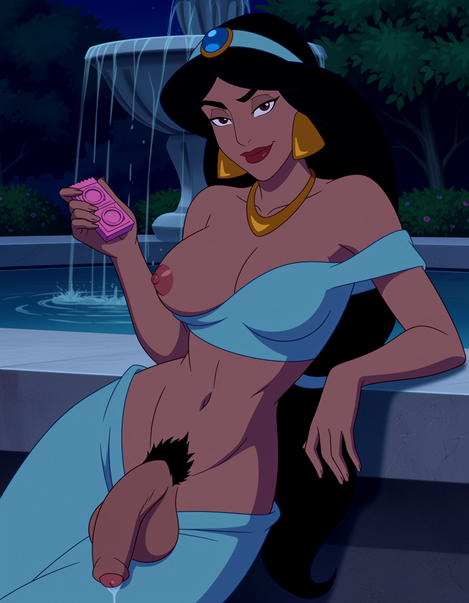 Princess Jasmine (Aladdin) Rule 34 Image