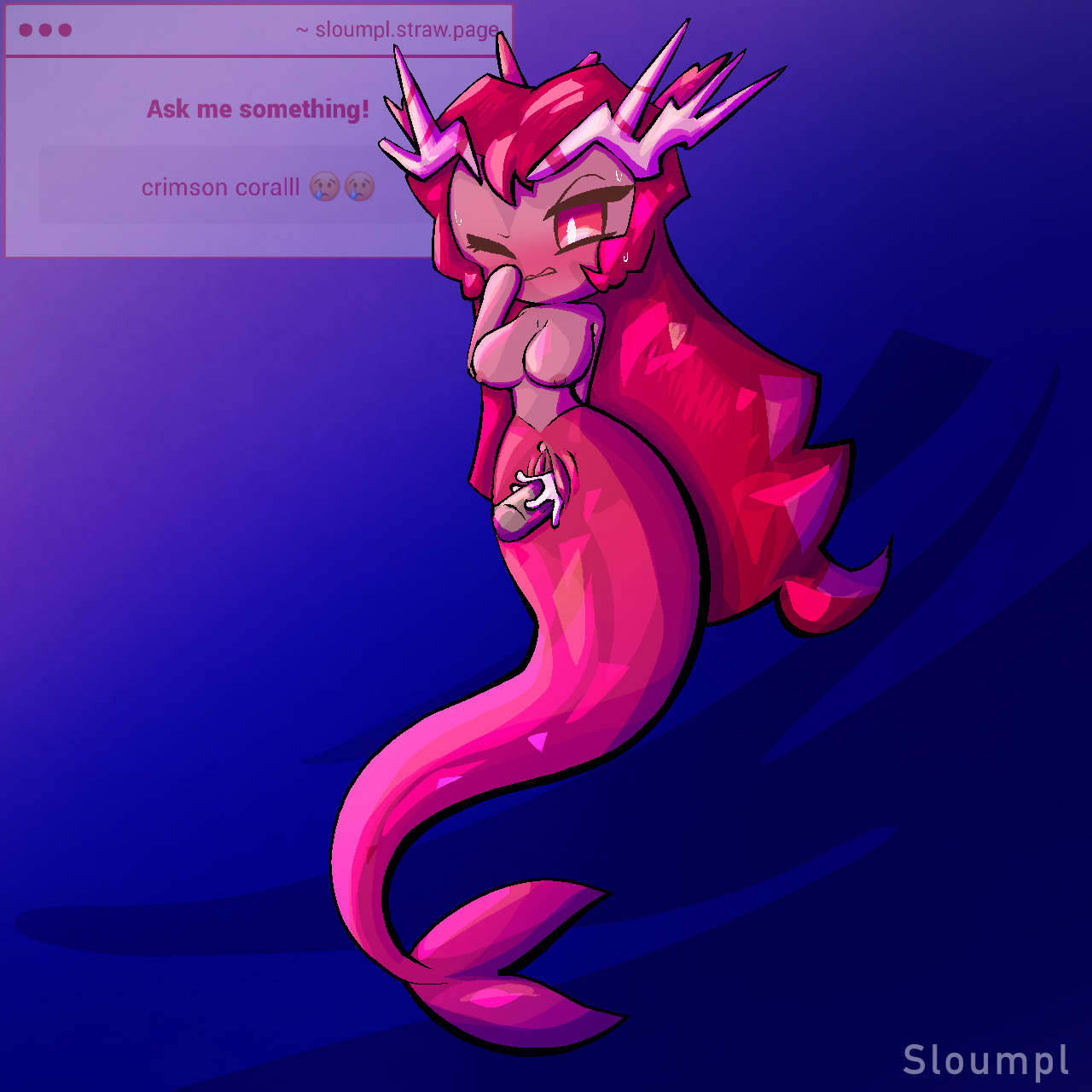 Crimson Coral Cookie (Cookie Run) Rule 34 Image