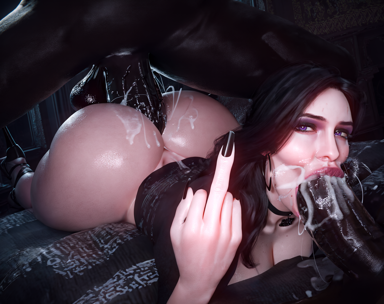 Yennefer (The Witcher (Series)) Rule 34 Image
