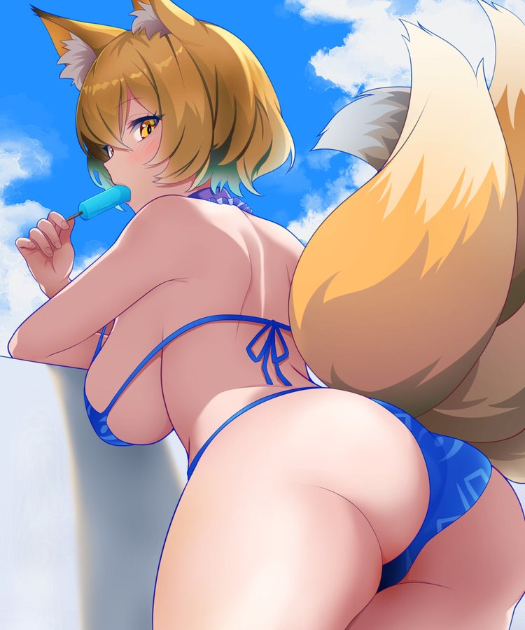 Ran Yakumo (Touhou) Rule 34 Image
