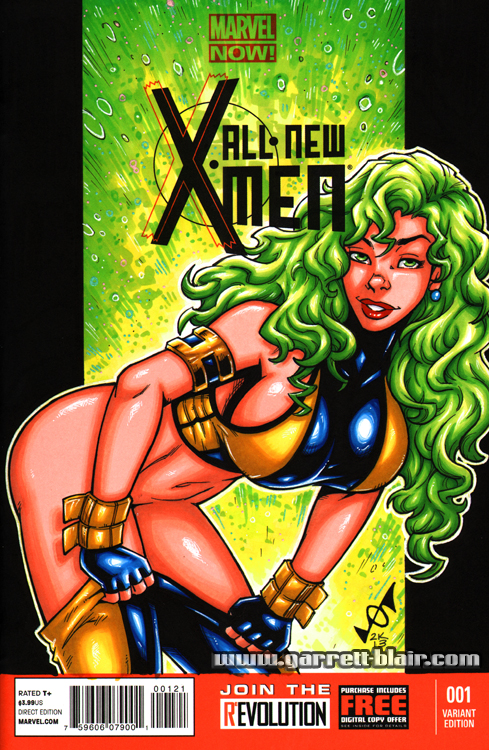 Lorna Dane (Marvel) Rule 34 Image