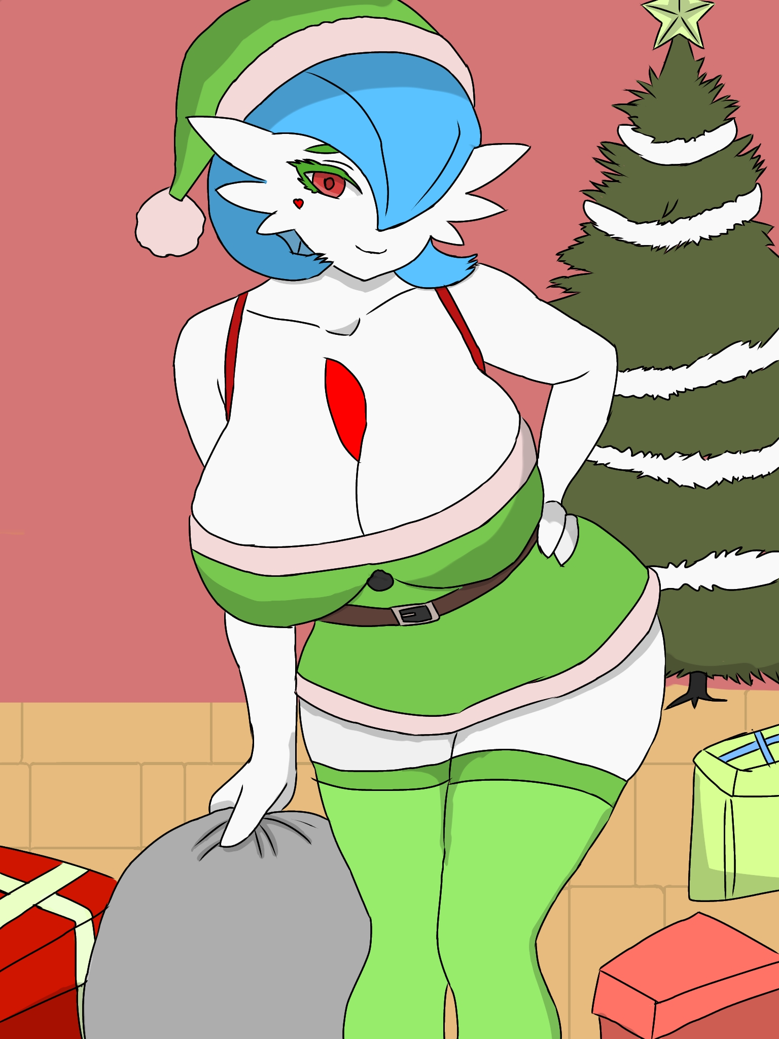 Gardevoir (Christmas) Rule 34 Image