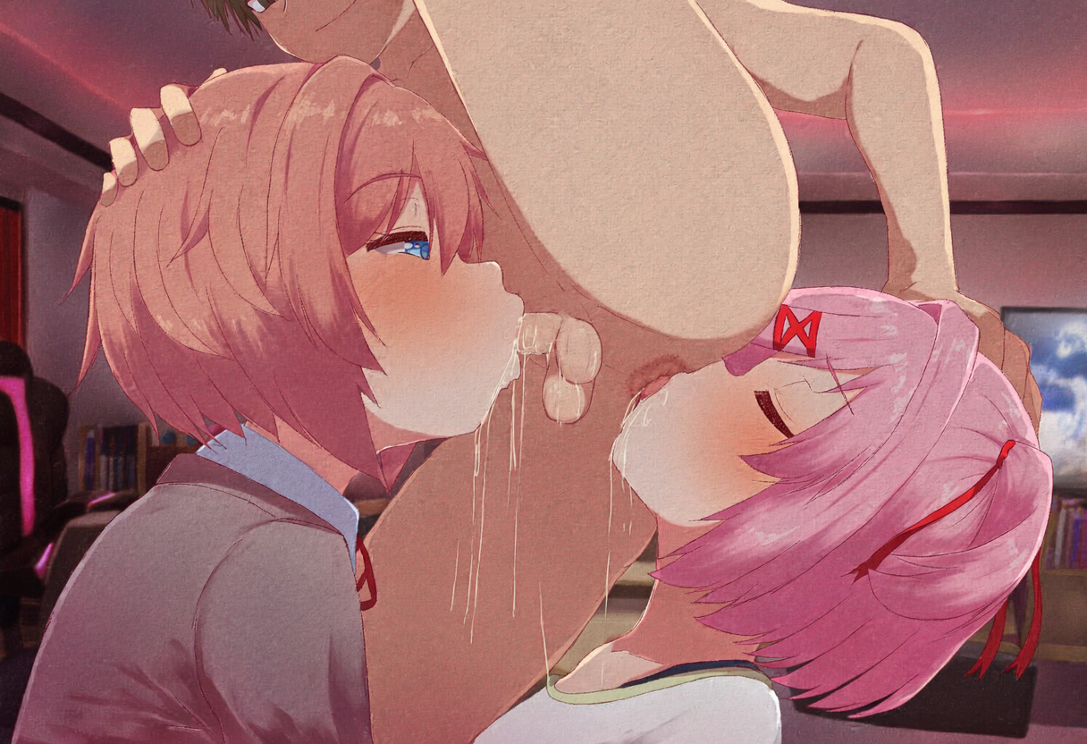 Natsuki (Doki Doki Literature Club) Rule 34 Image