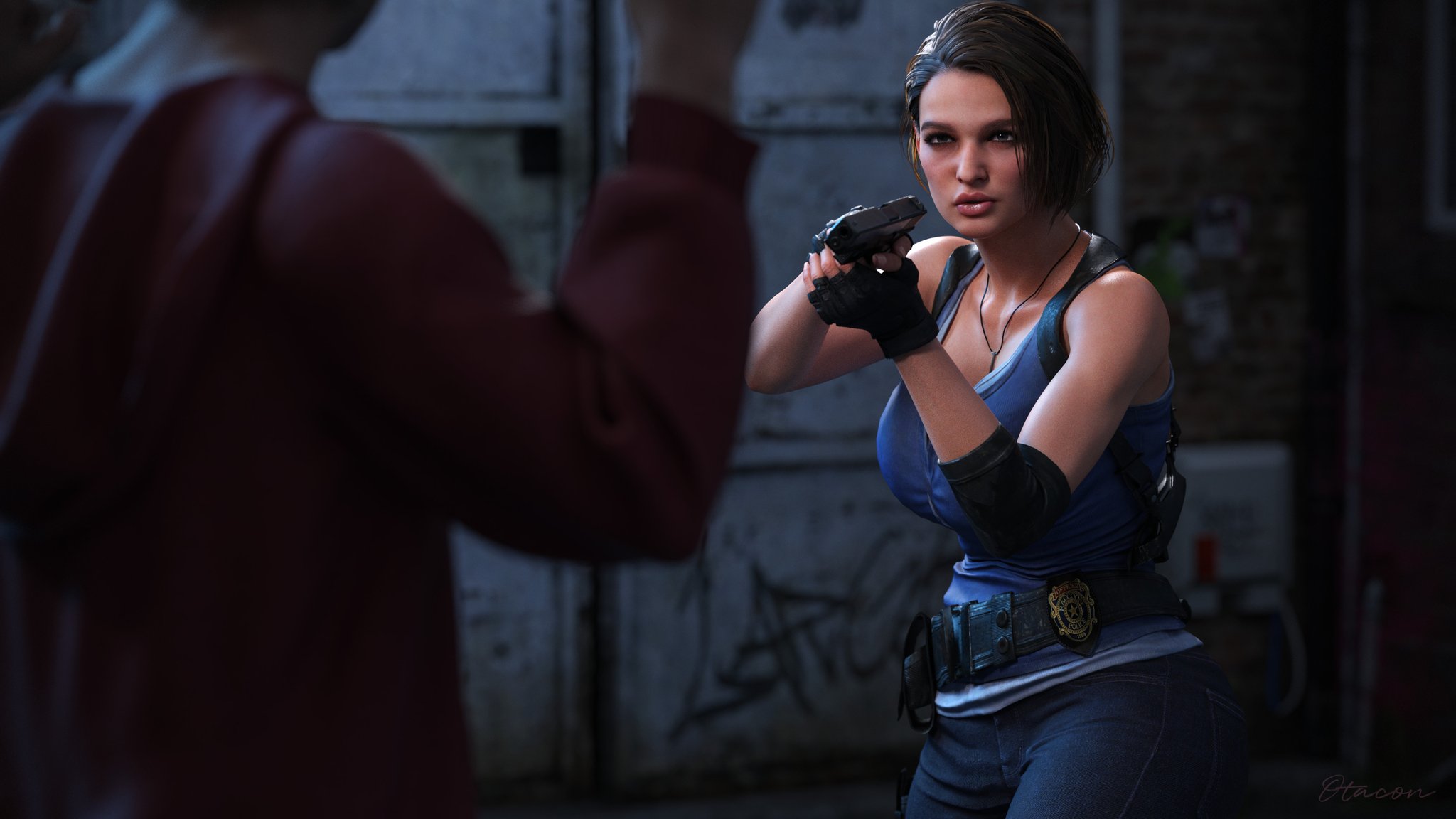 Jill Valentine (Capcom) Rule 34 Image