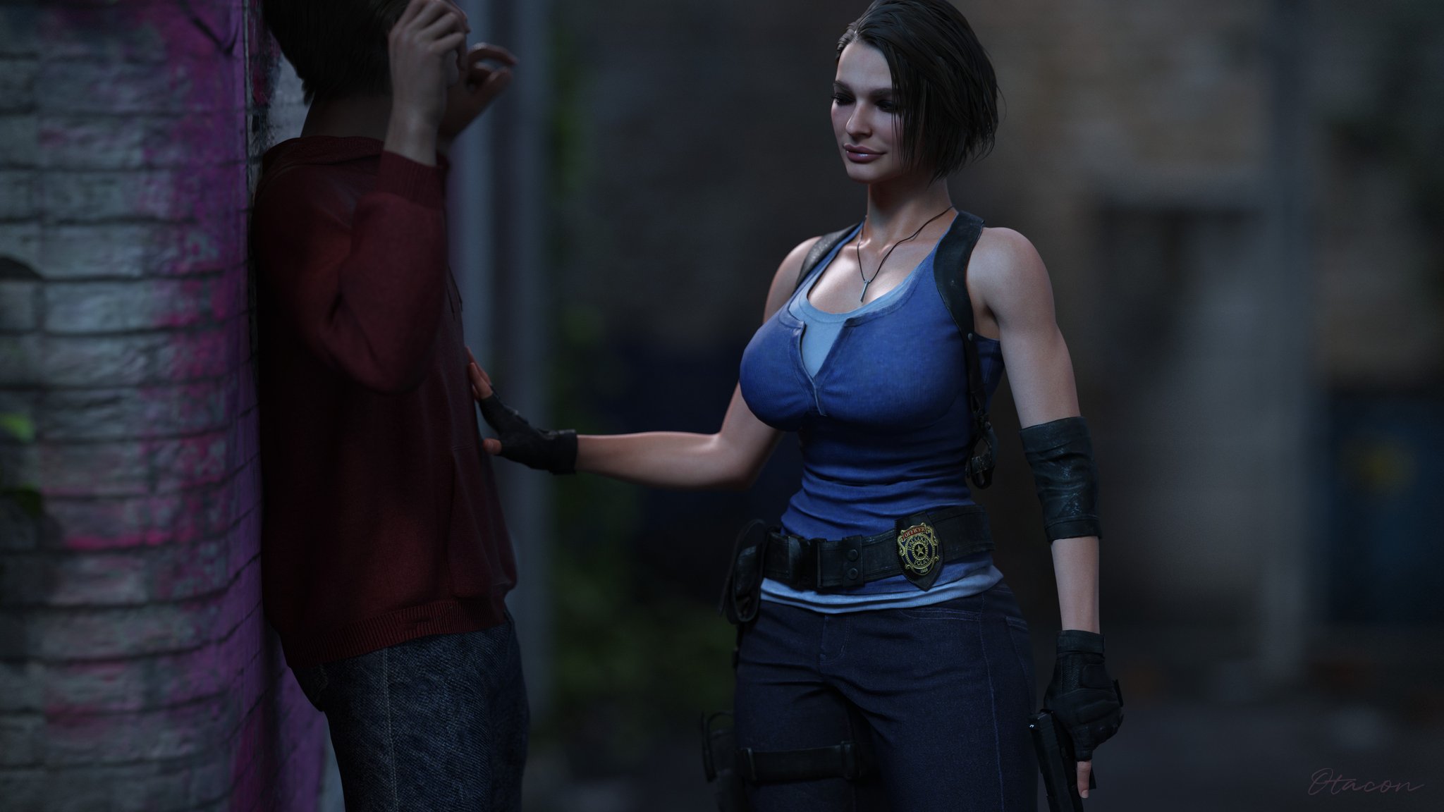 Jill Valentine (Capcom) Rule 34 Image