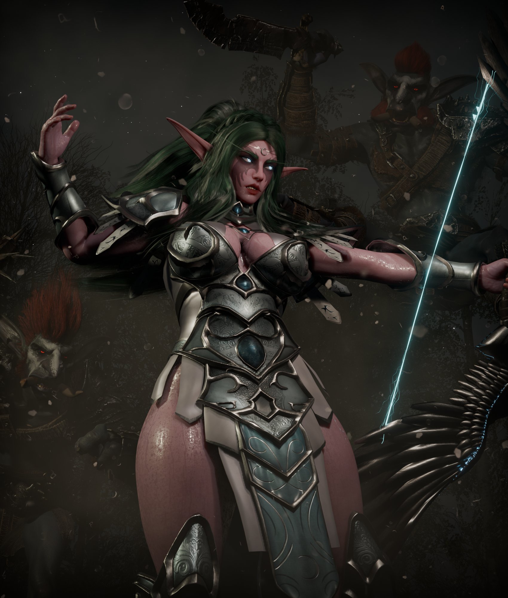 Night Elf (World Of Warcraft) Rule 34 Image