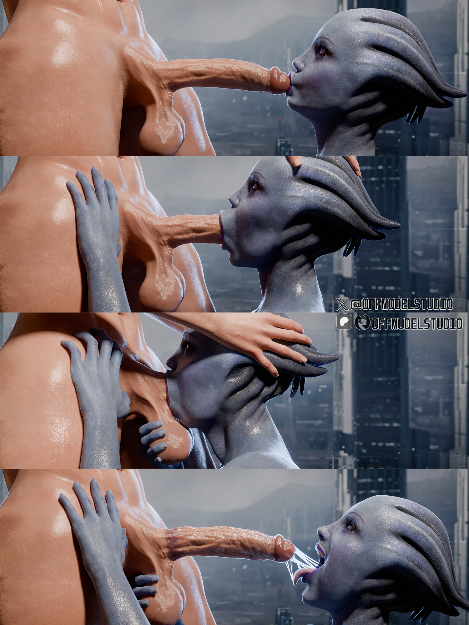 Asari (Bioware) Rule 34 Image