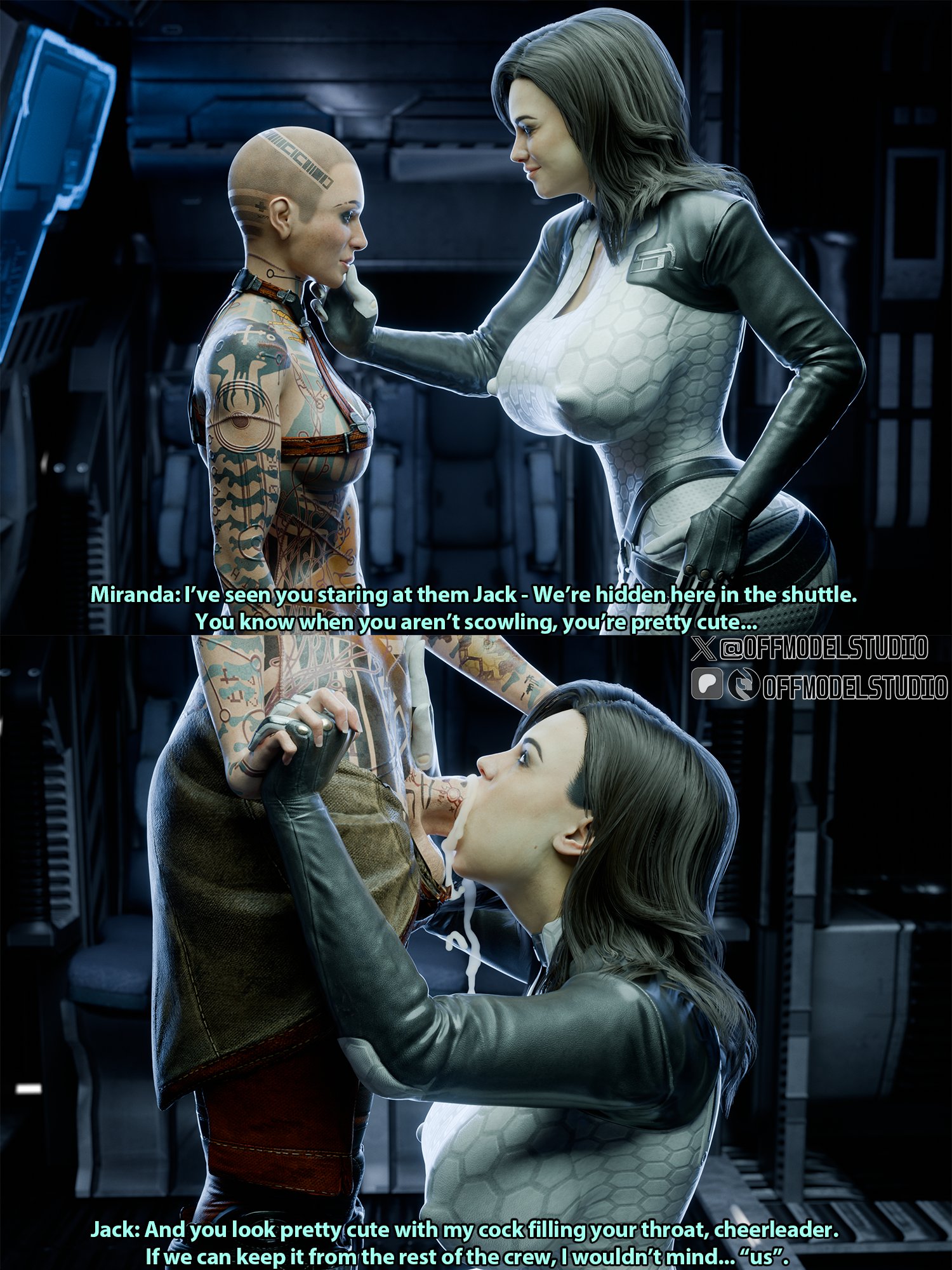 Jack (Mass Effect) Rule 34 Image