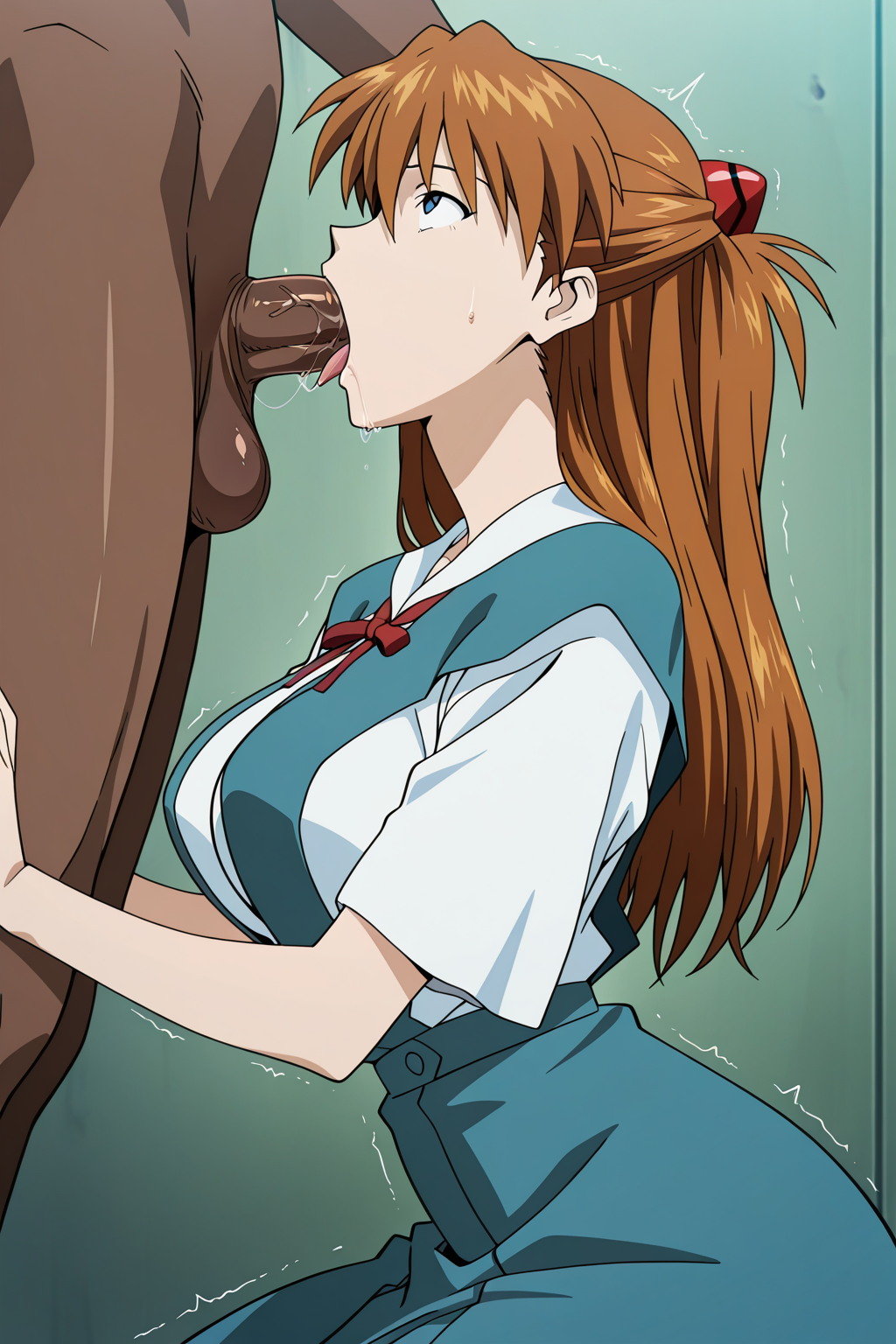 Asuka Langley Sohryu (Neon Genesis Evangelion) Rule 34 Image