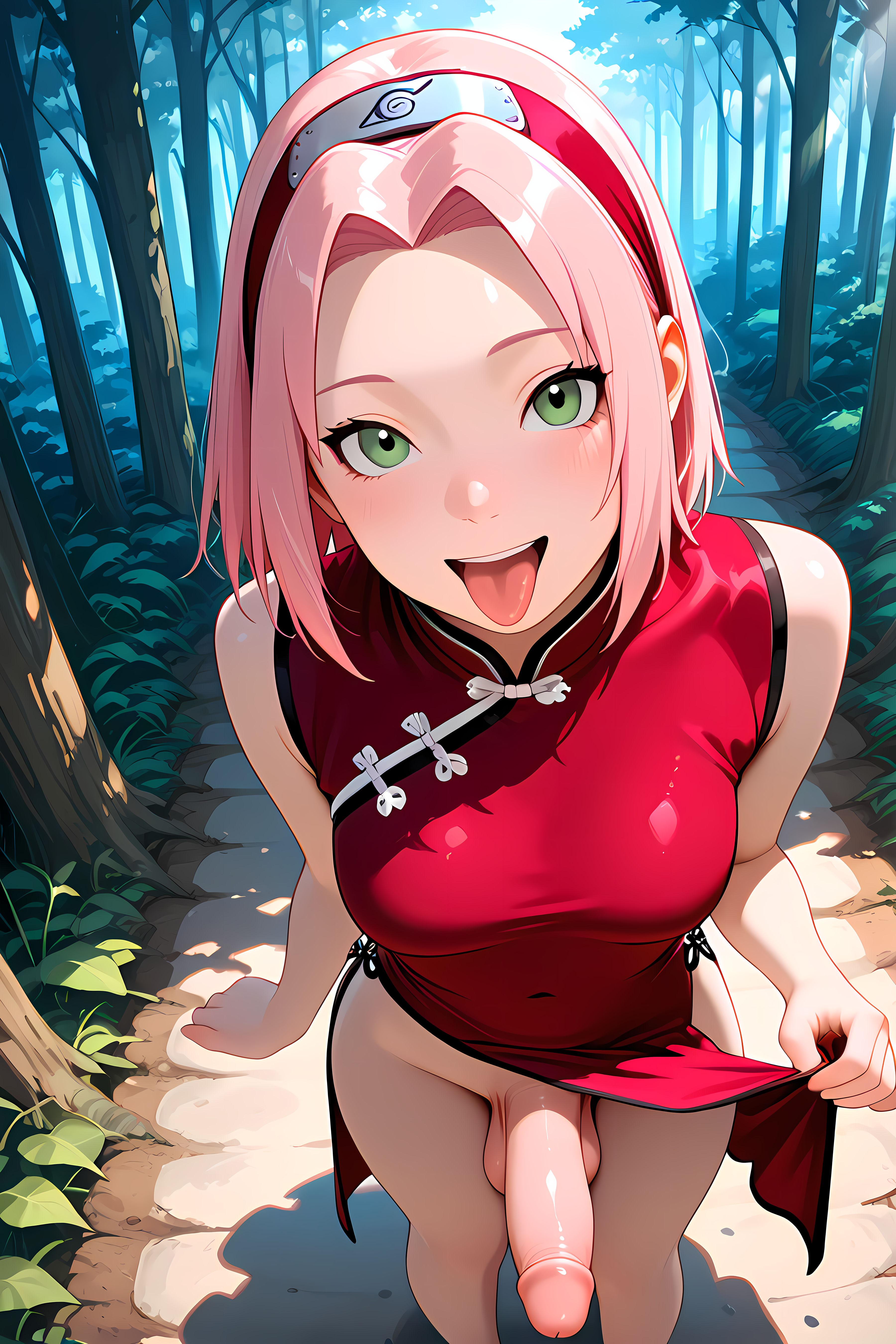 Haruno Sakura (Naruto) Rule 34 Image