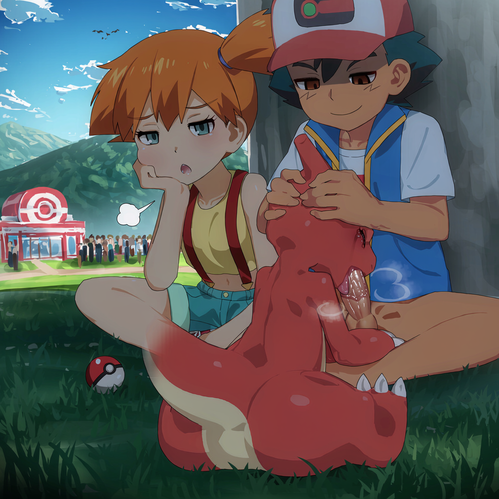 Ash Ketchum (Pokemon) Rule 34 Image
