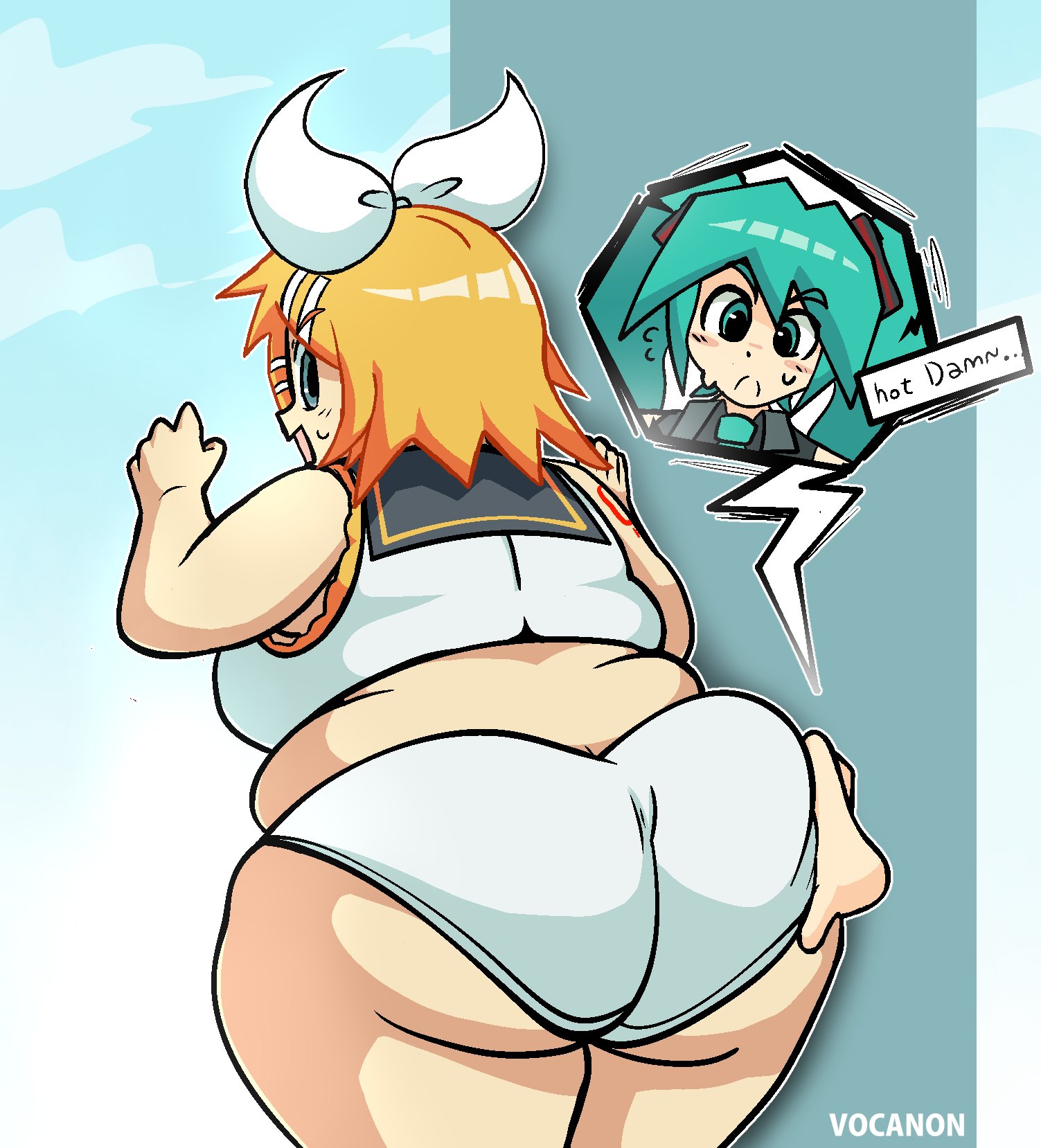 Hatsune Miku (Vocaloid) Rule 34 Image