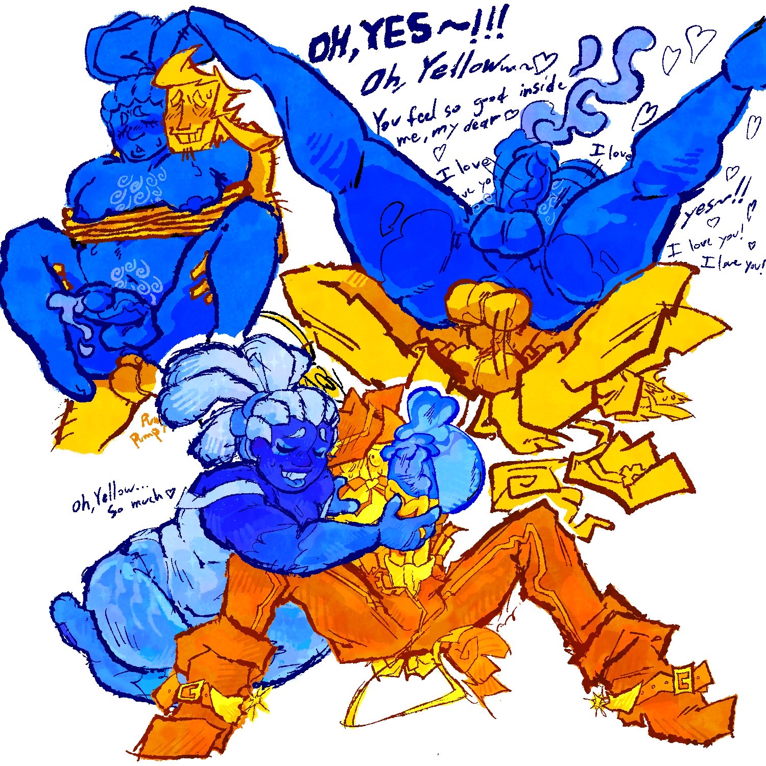 Blue (Deltarune) Rule 34 Image