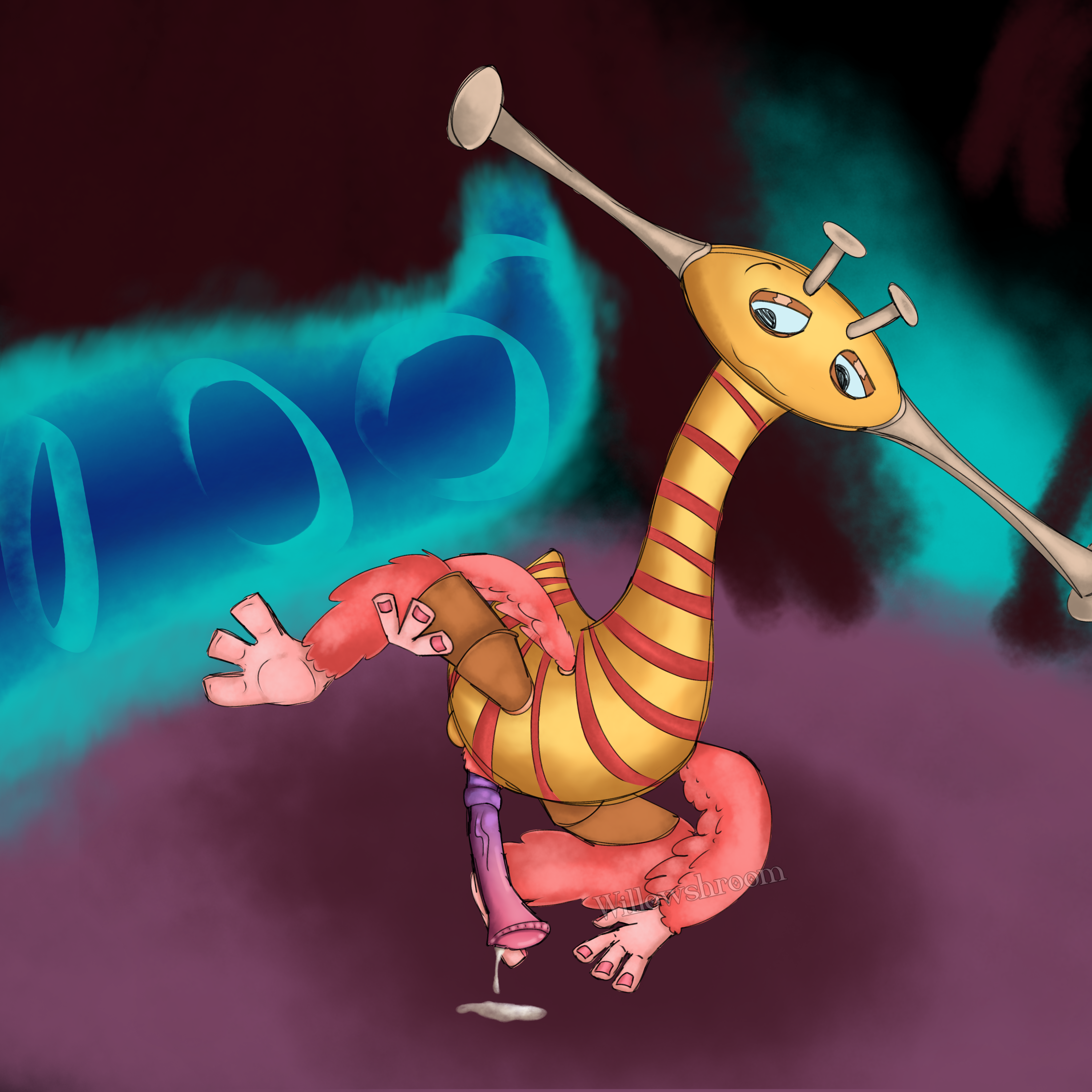 Piplash (Big Blue Bubble) Rule 34 Image