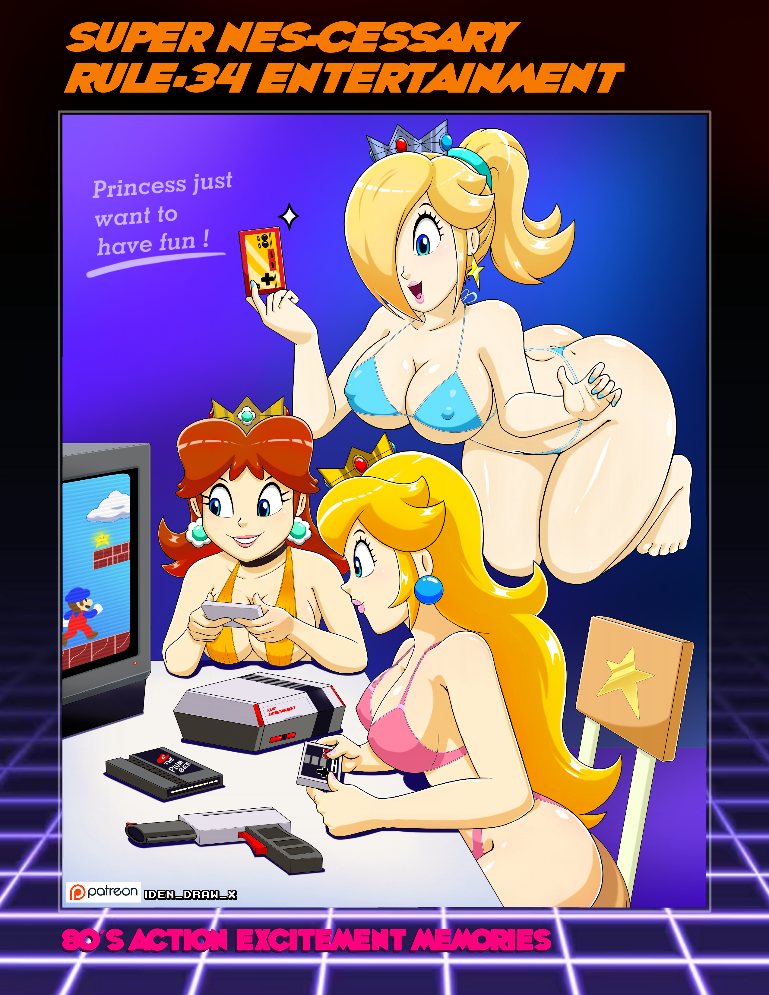 Princess Daisy (Mario (Series)) Rule 34 Image