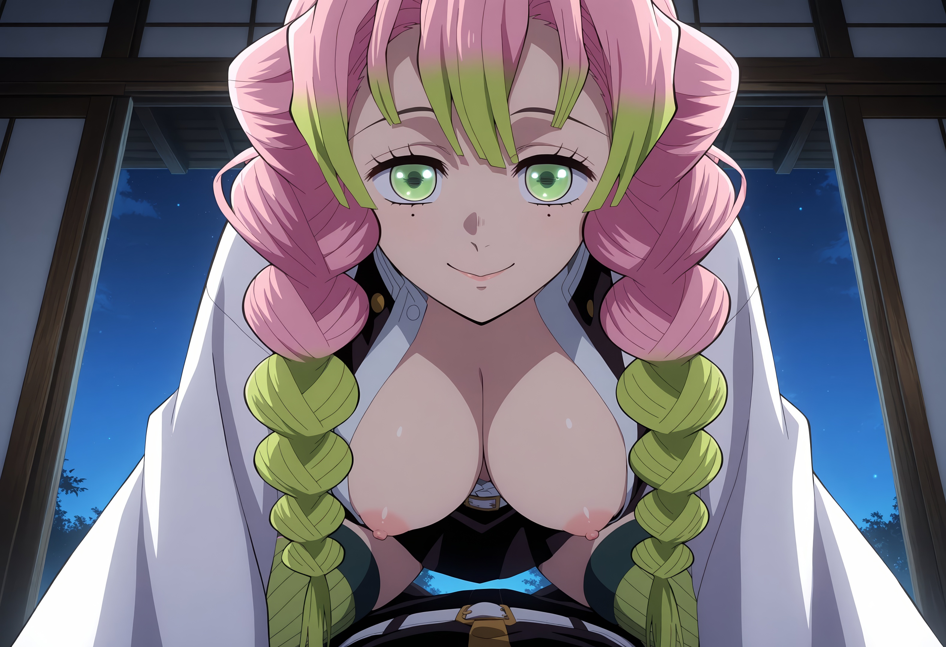 Kanroji Mitsuri (Demon Slayer) Rule 34 Image