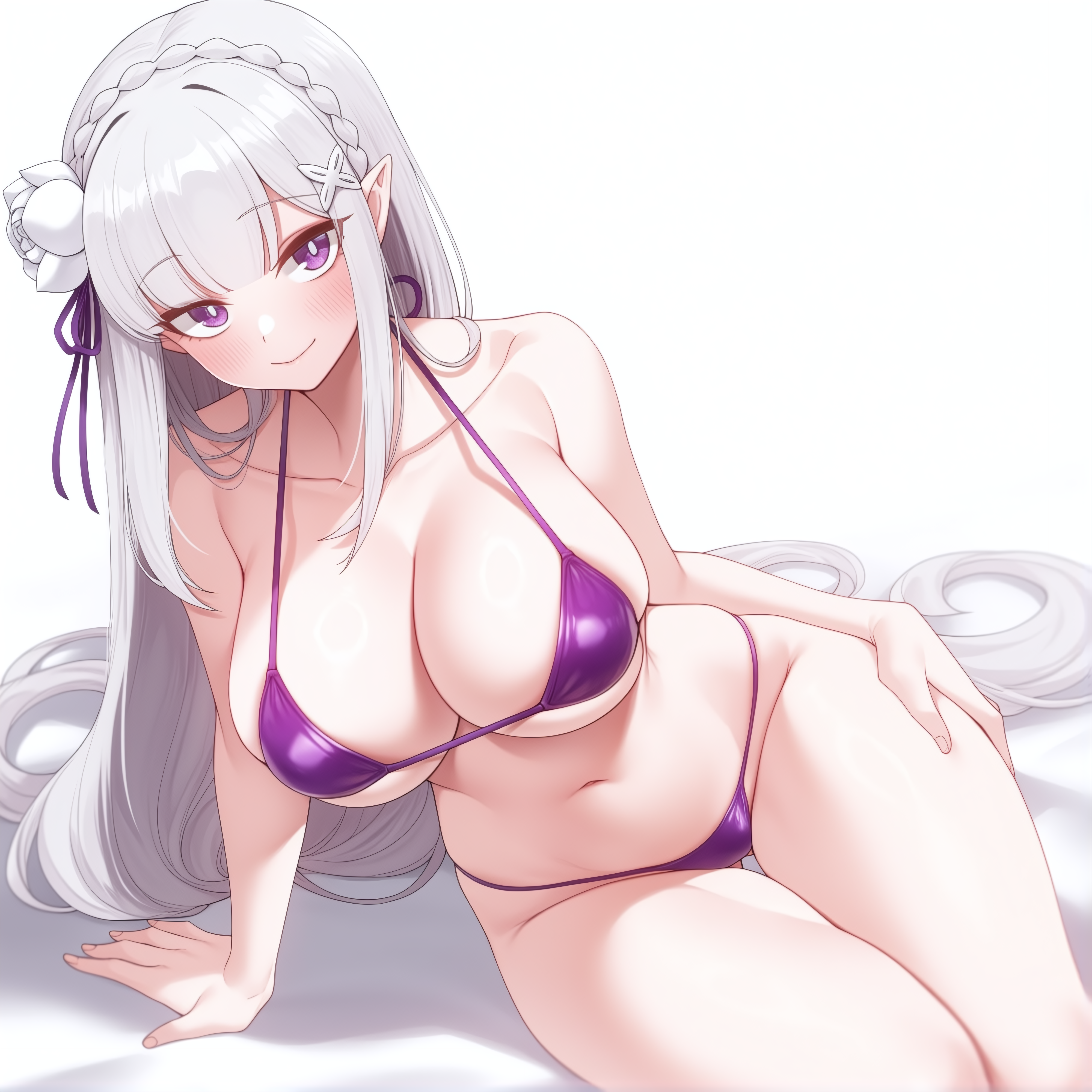 Bare (Re:Zero Kara Hajimeru Isekai Seikatsu) Rule 34 Image
