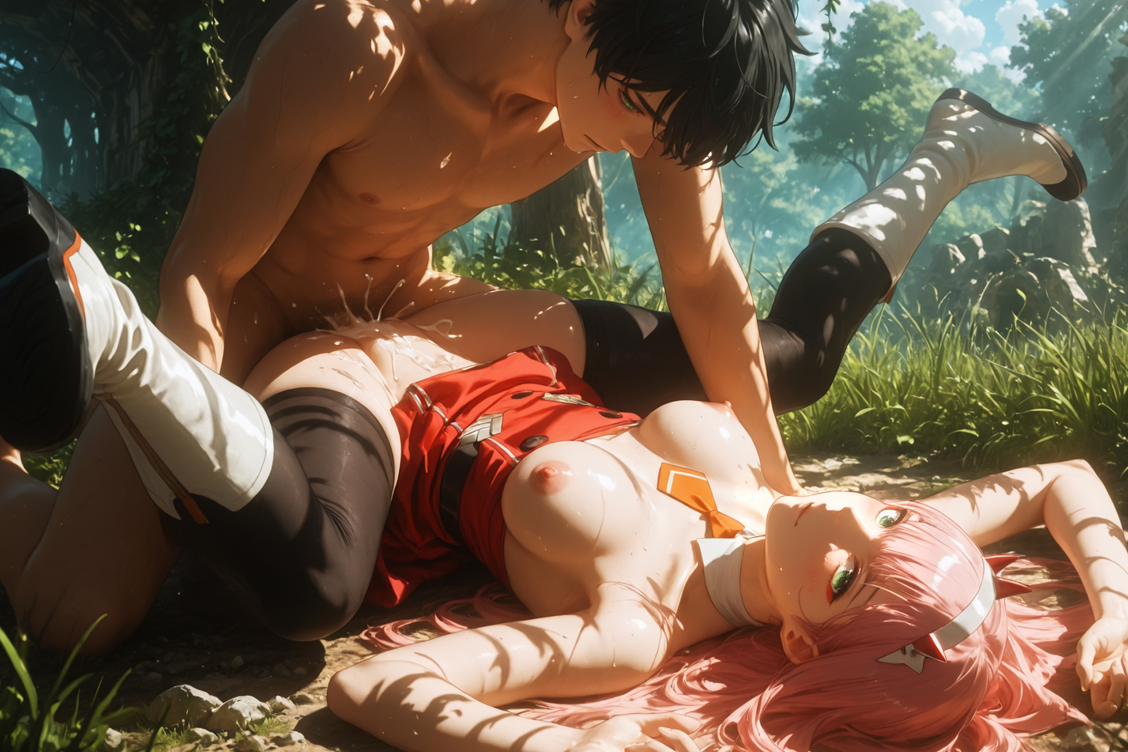 Zero Two (Another) Rule 34 Image