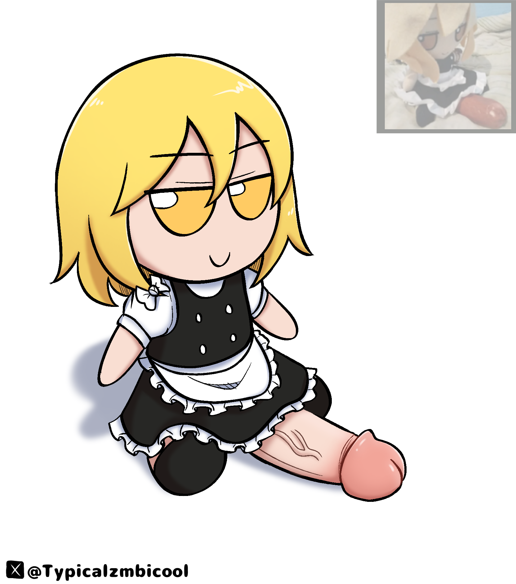 Marisa Kirisame (Fumo (Doll)) Rule 34 Image