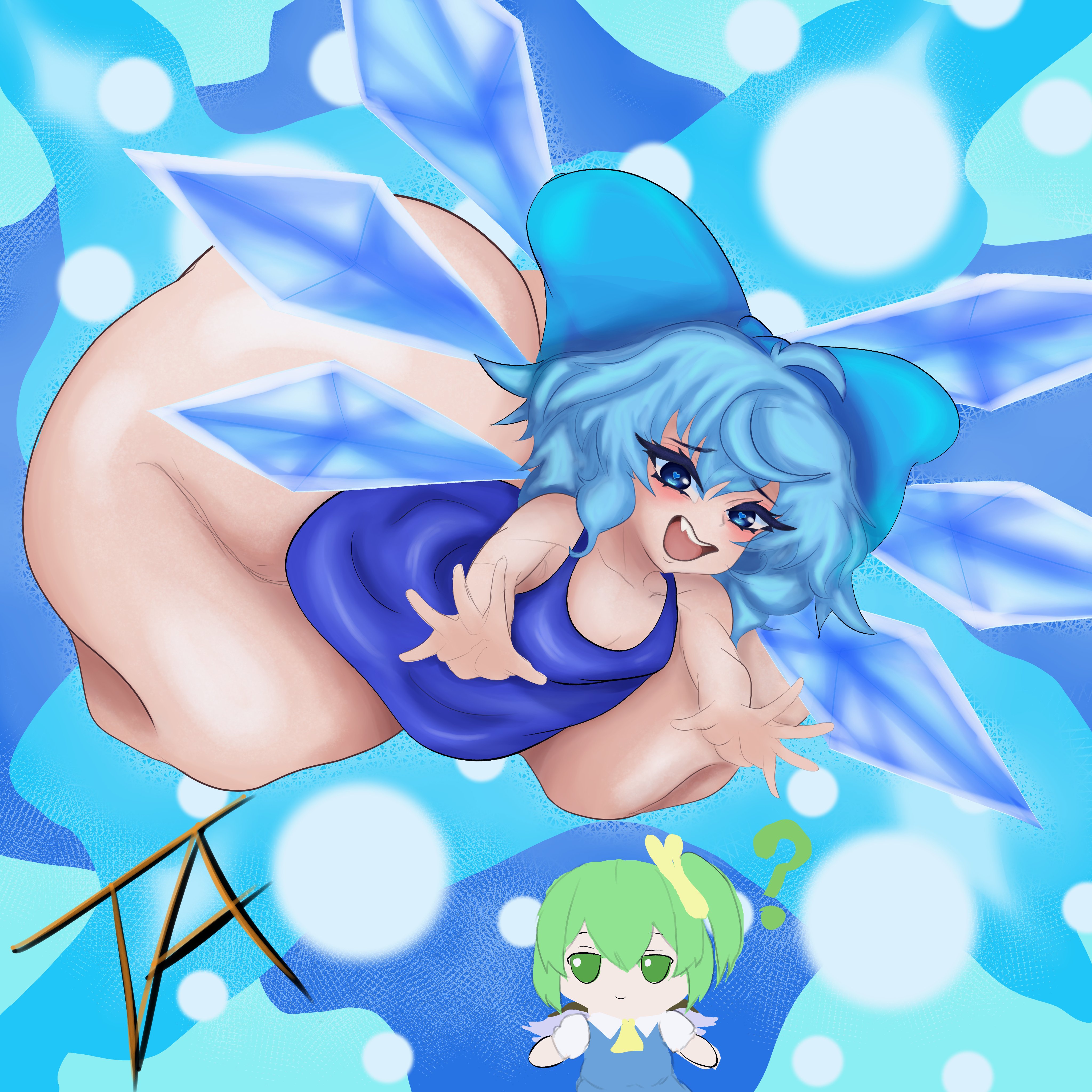 Cirno (Fumo Plush) Rule 34 Image