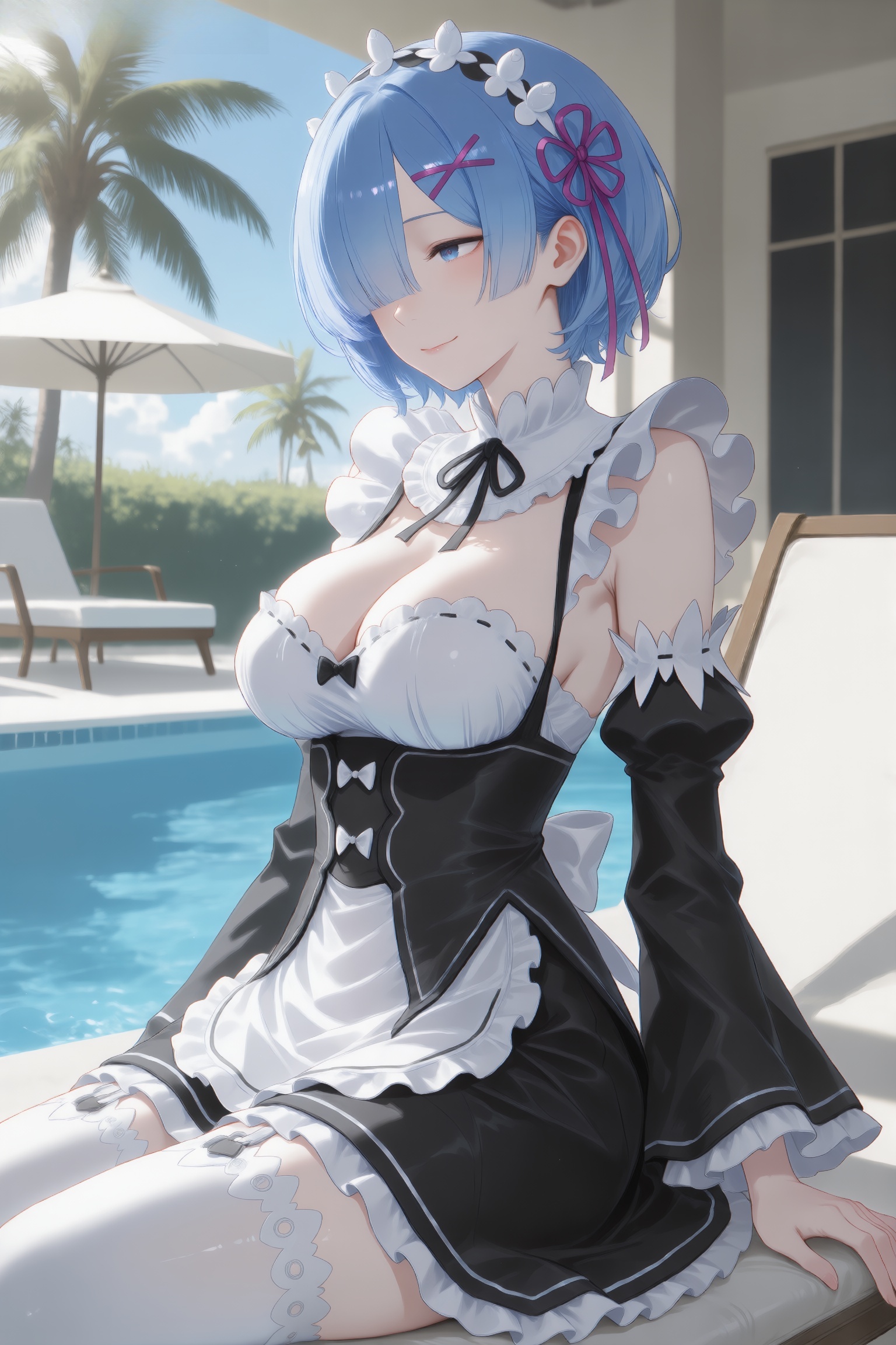 Rem (Re:Zero) Rule 34 Image