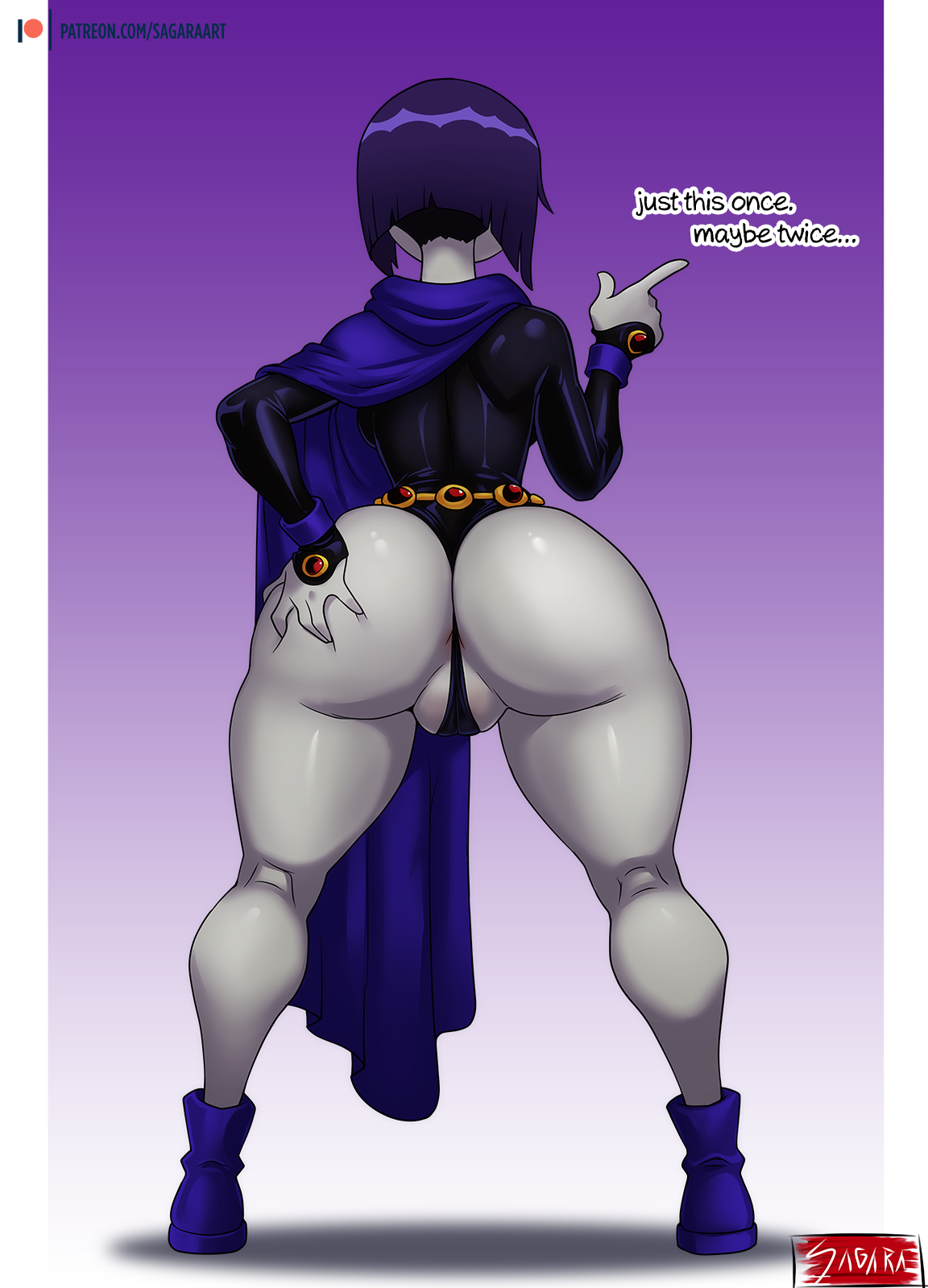 Raven (Dc) Rule 34 Image