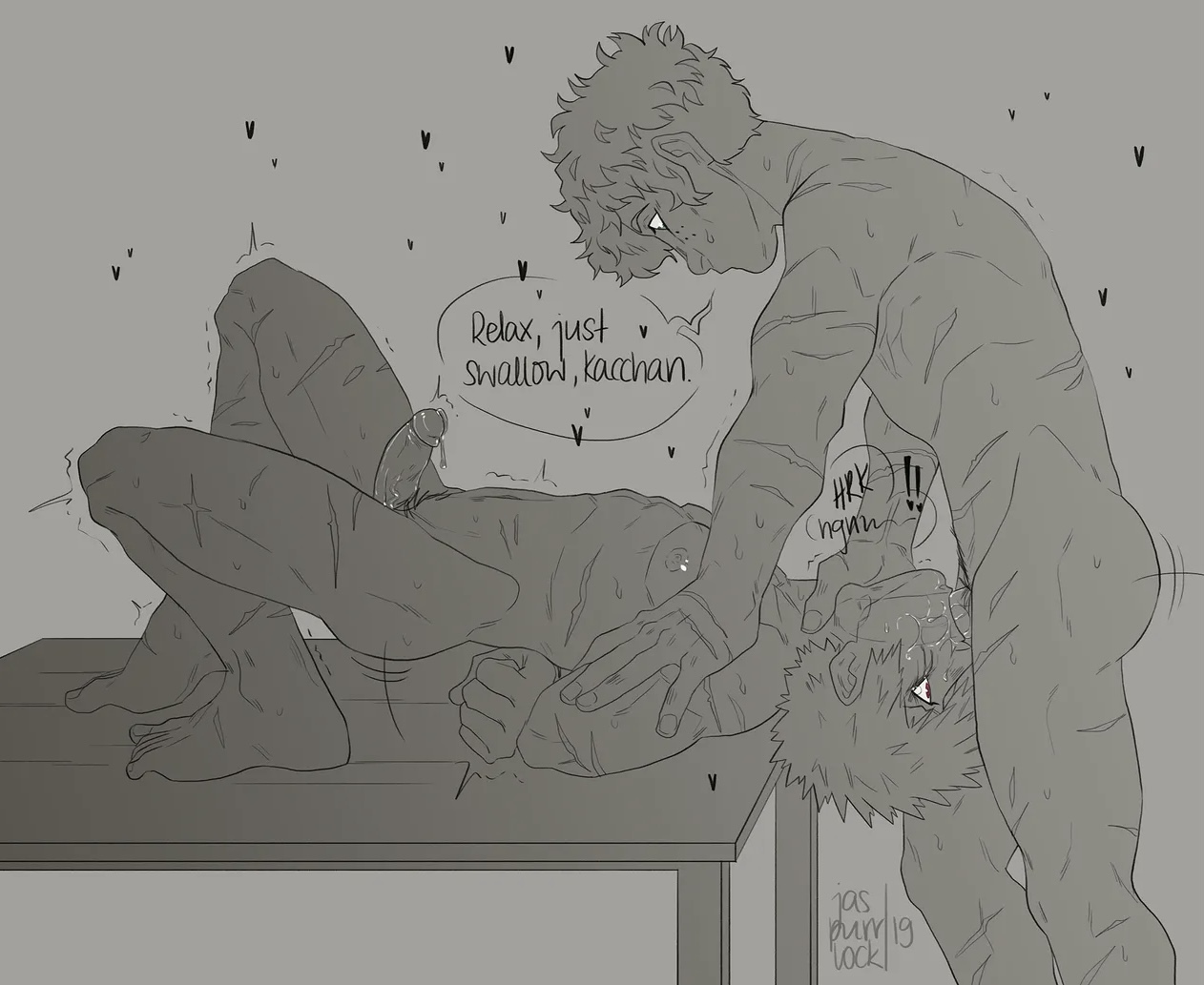 Bakugou Katsuki (Boku No Hero Academia) Rule 34 Image