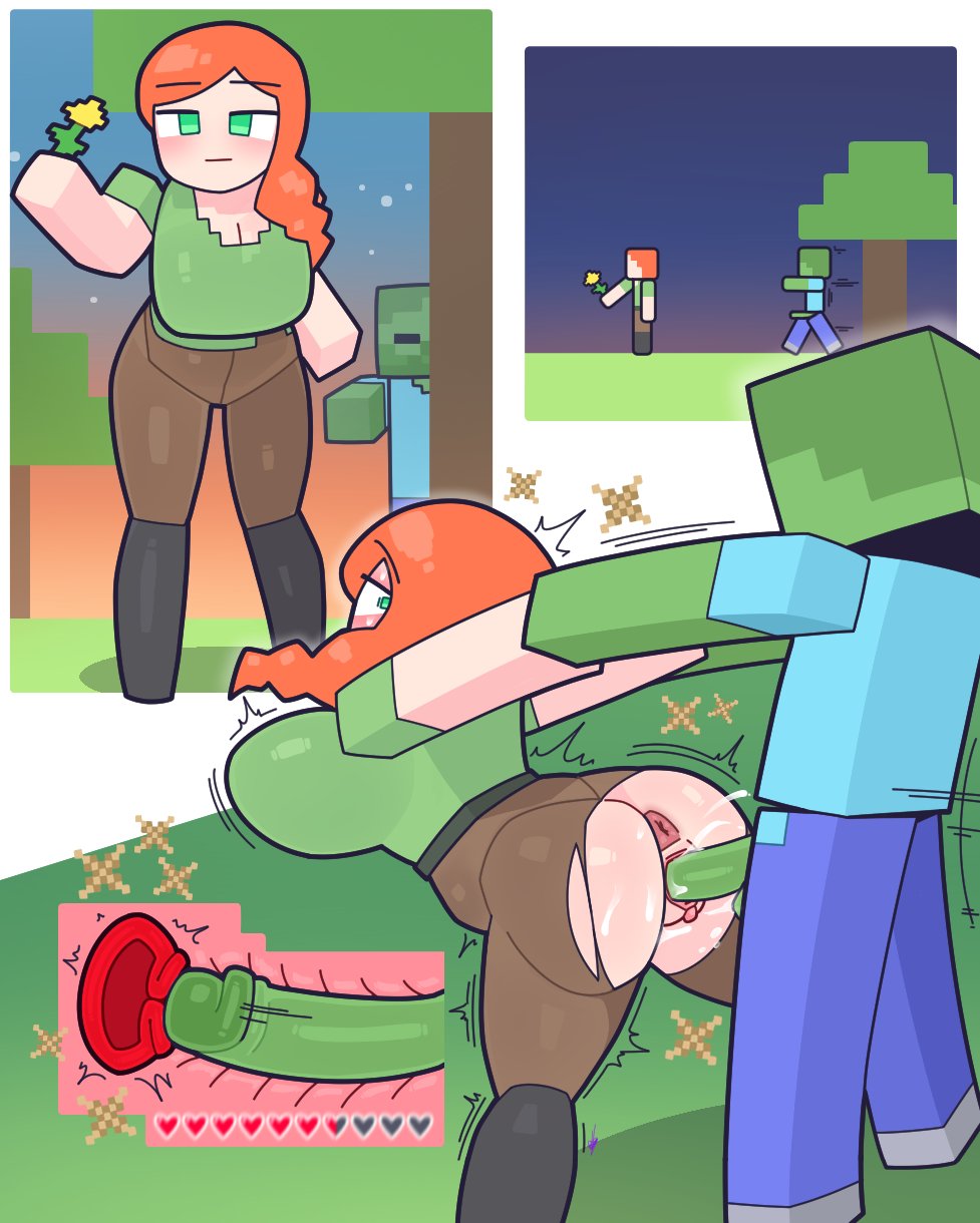 Alex (Minecraft) Rule 34 Image