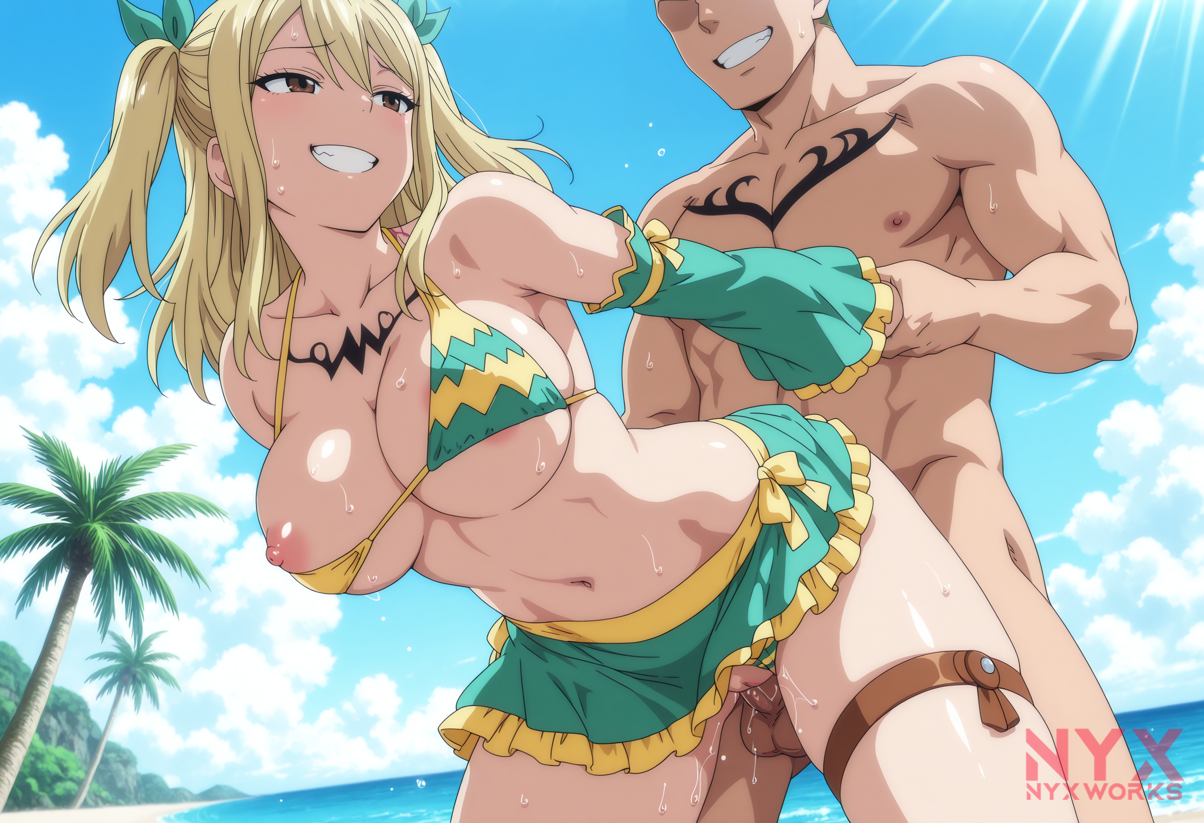 Lucy Heartfilia (Fairy Tail) Rule 34 Image