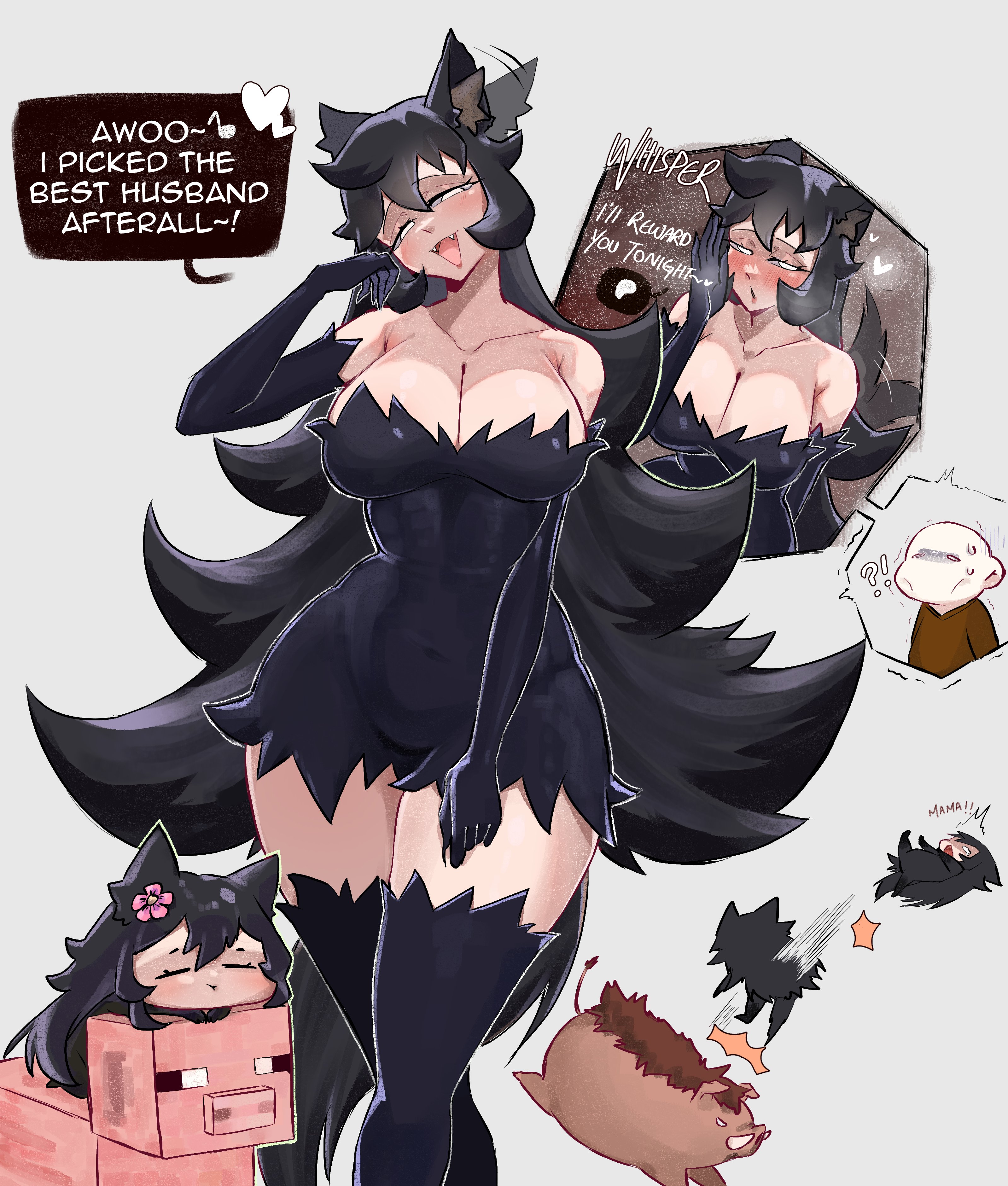 Pig (Minecraft) Rule 34 Image