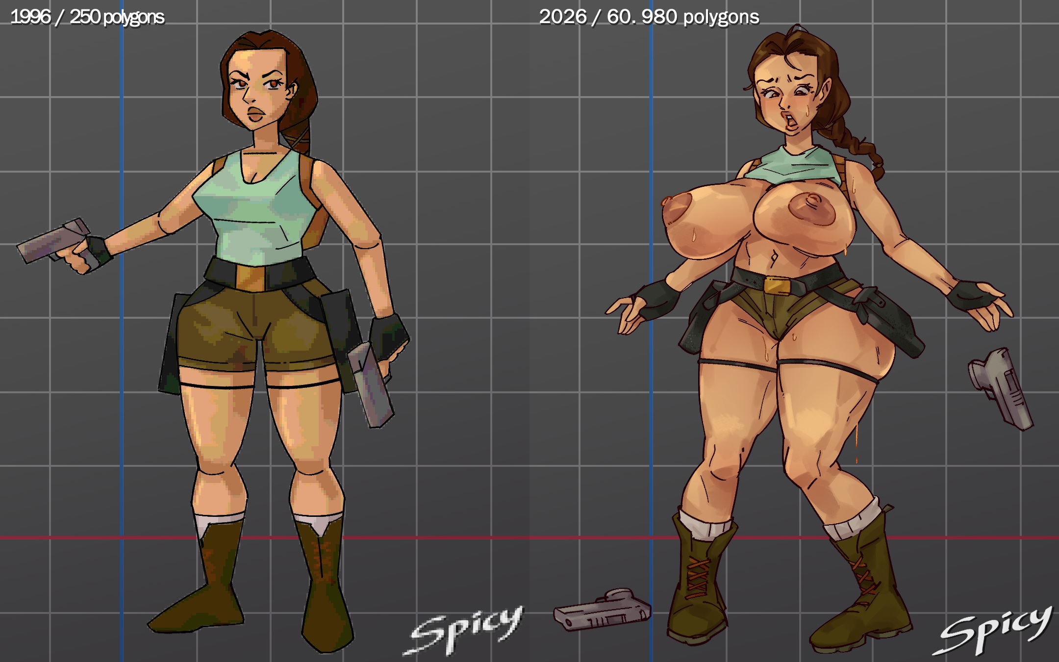 Lara Croft (Tomb Raider) Rule 34 Image