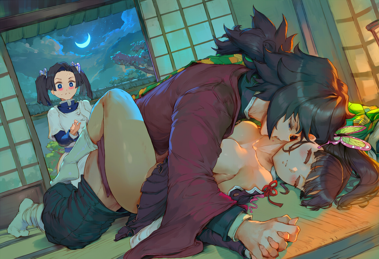 Kanzaki Aoi (Kimetsu No Yaiba) Rule 34 Image