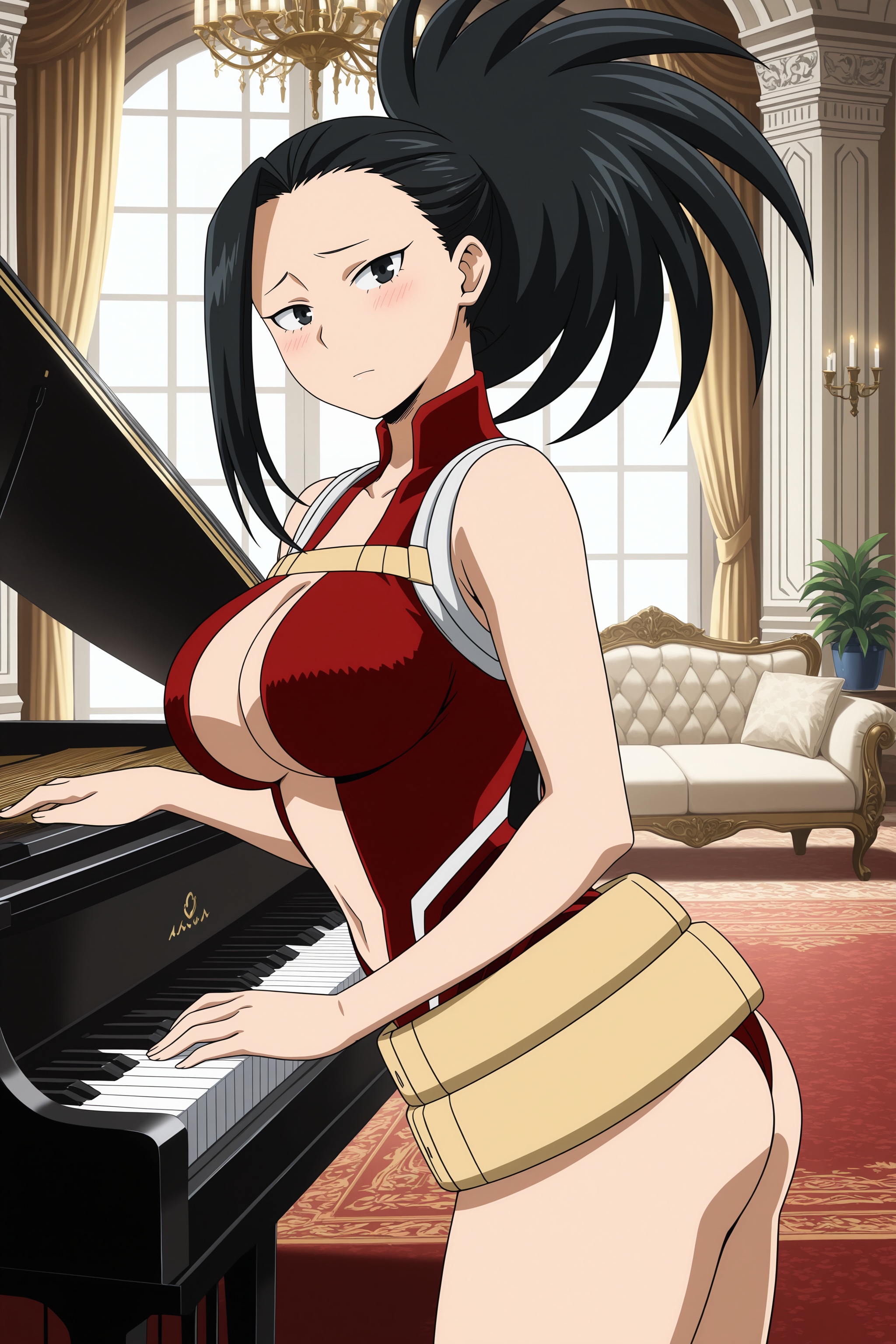 Momo Yaoyorozu (My Hero Academia) Rule 34 Image