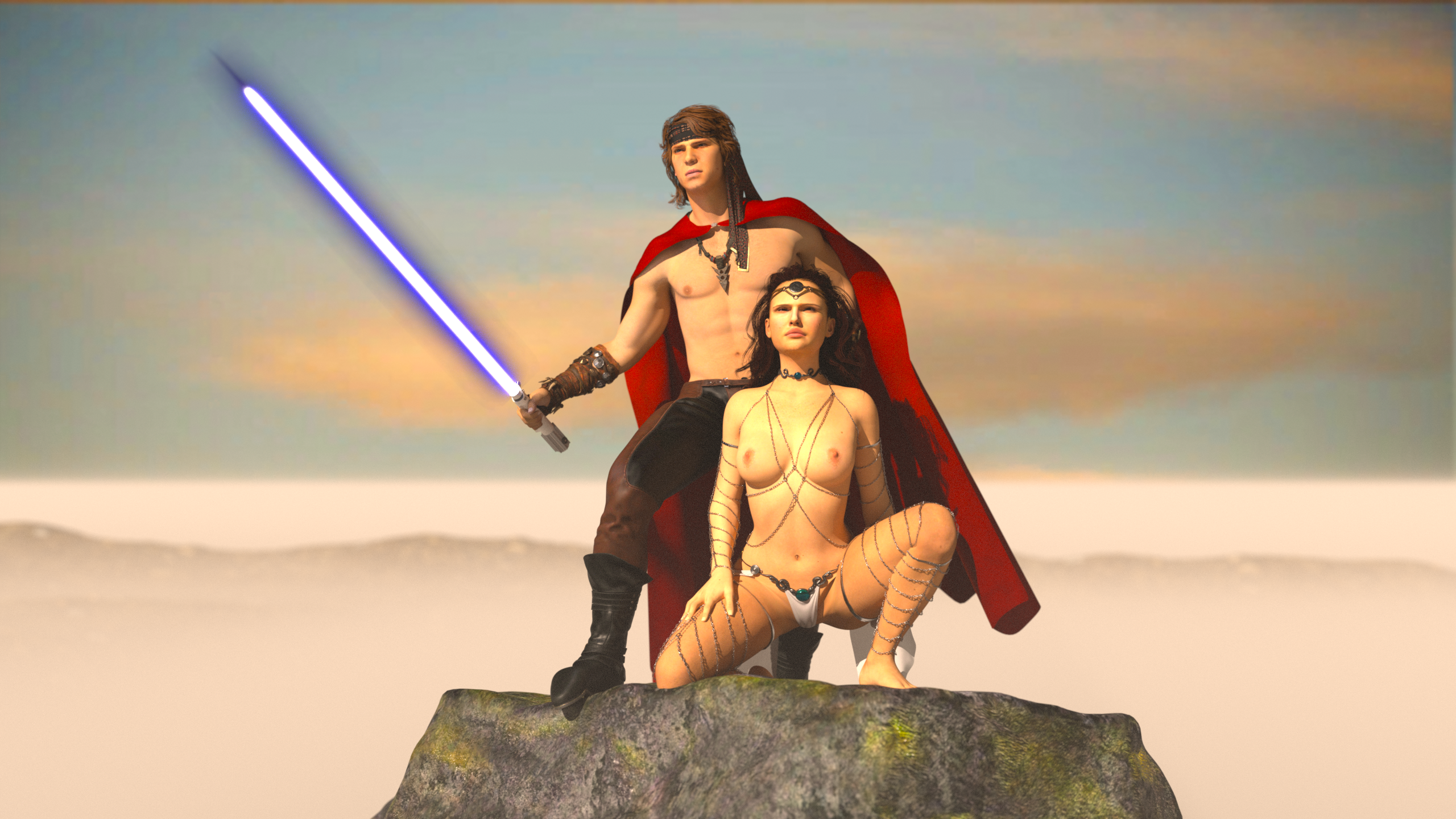 Anakin Skywalker (Star Wars) Rule 34 Image