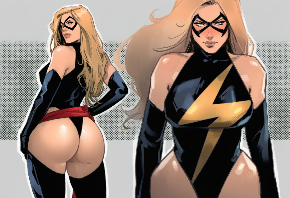 Captain Marvel (Avengers) Rule 34 Image