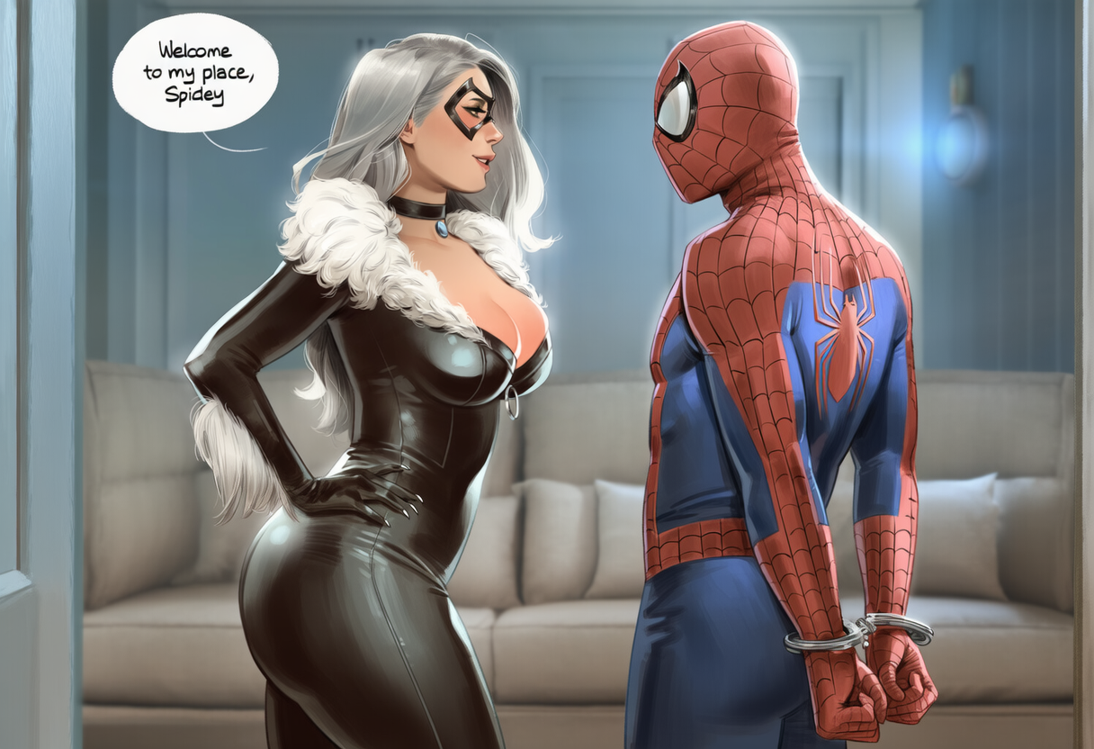 Black Cat (Marvel) Rule 34 Image