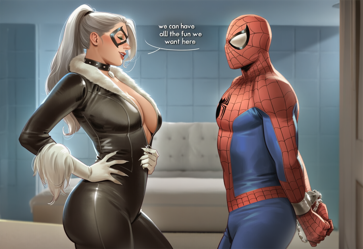 Black Cat (Marvel) Rule 34 Image