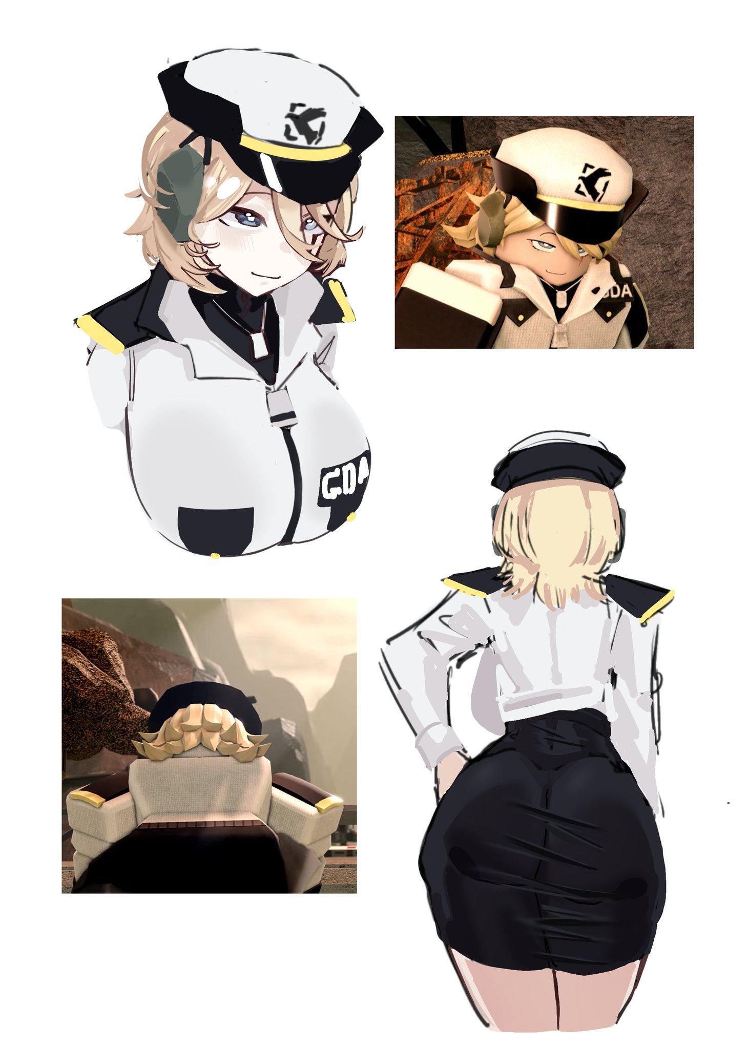 Robloxian (Roblox) Rule 34 Image