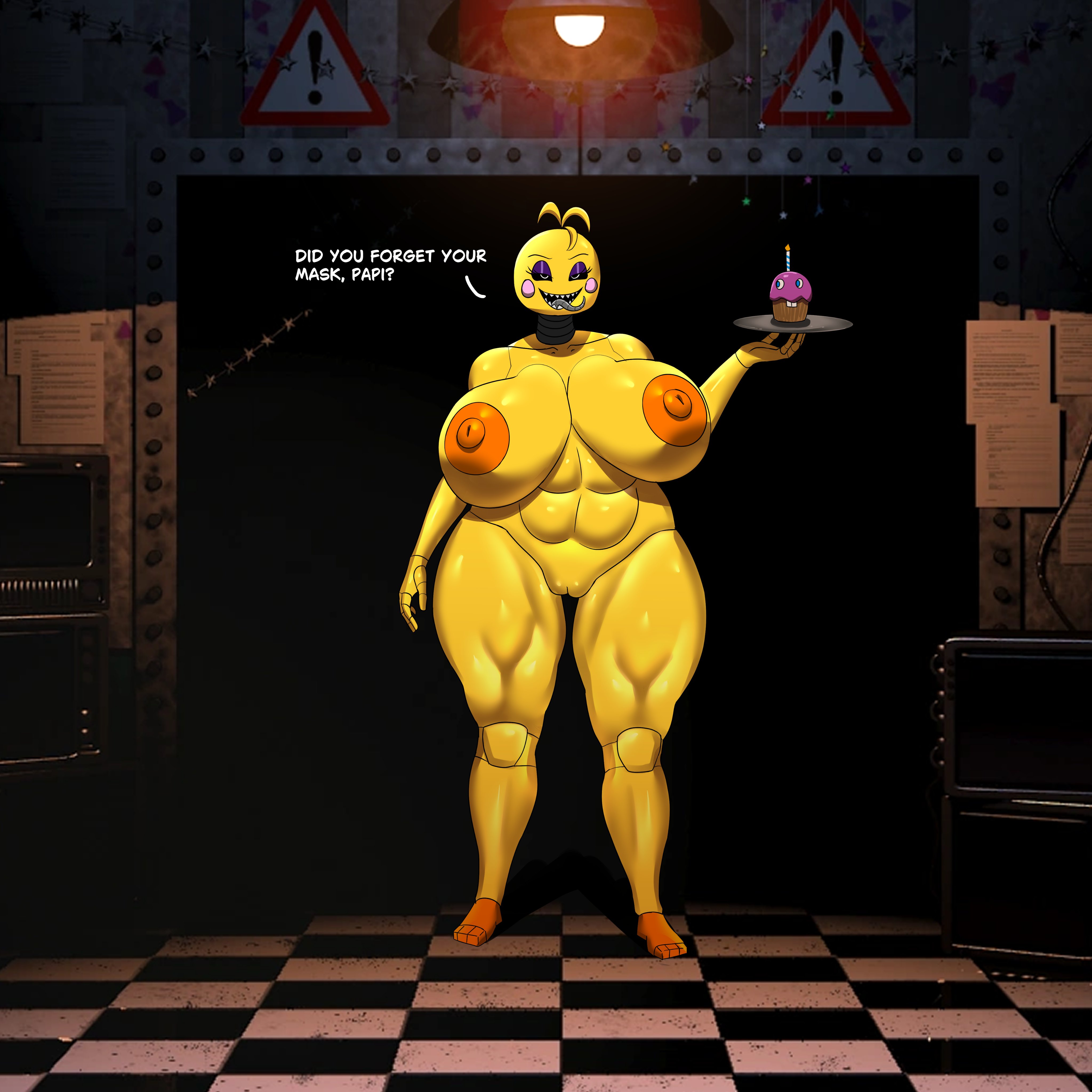 Toy Chica (Fnaf) Rule 34 Image