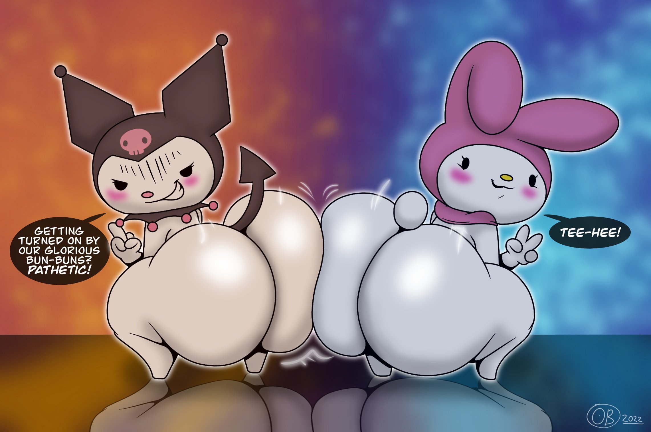 Kuromi (Onegai My Melody) Rule 34 Image
