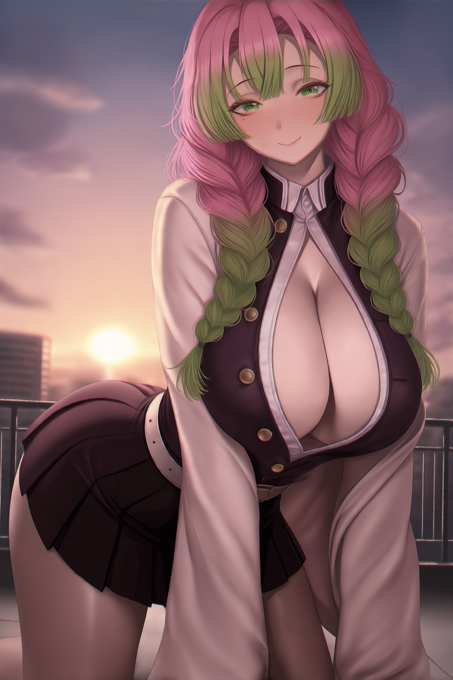 Kanroji Mitsuri (Demon Slayer) Rule 34 Image