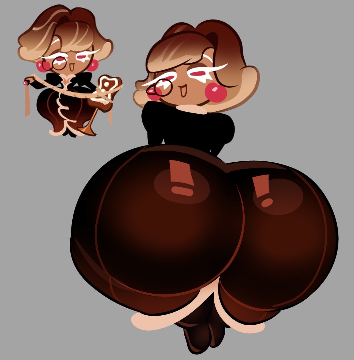 Chocolate Bonbon Cookie (Cookie Run) Rule 34 Image