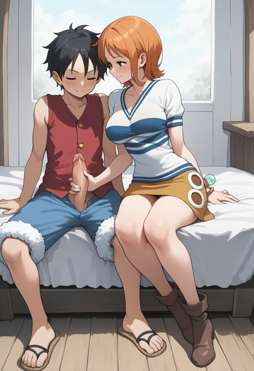 Monkey D Luffy (Monkey D. Luffy) Rule 34 Image
