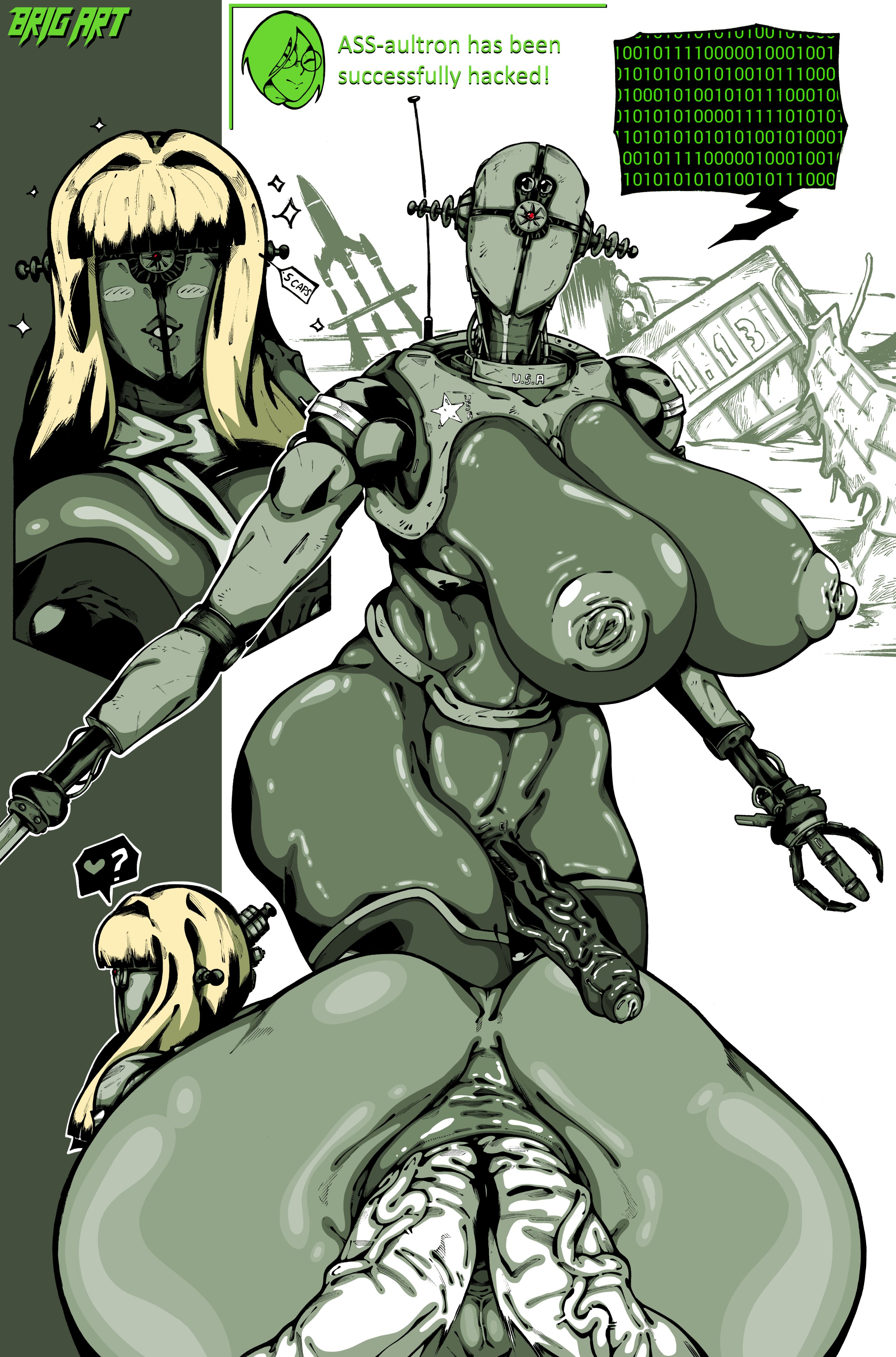 Assaultron (Fallout) Rule 34 Image