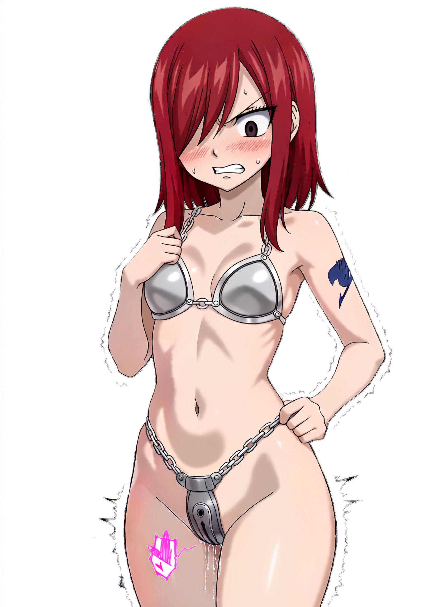 Erza Scarlet (Fairy Tail) Rule 34 Image